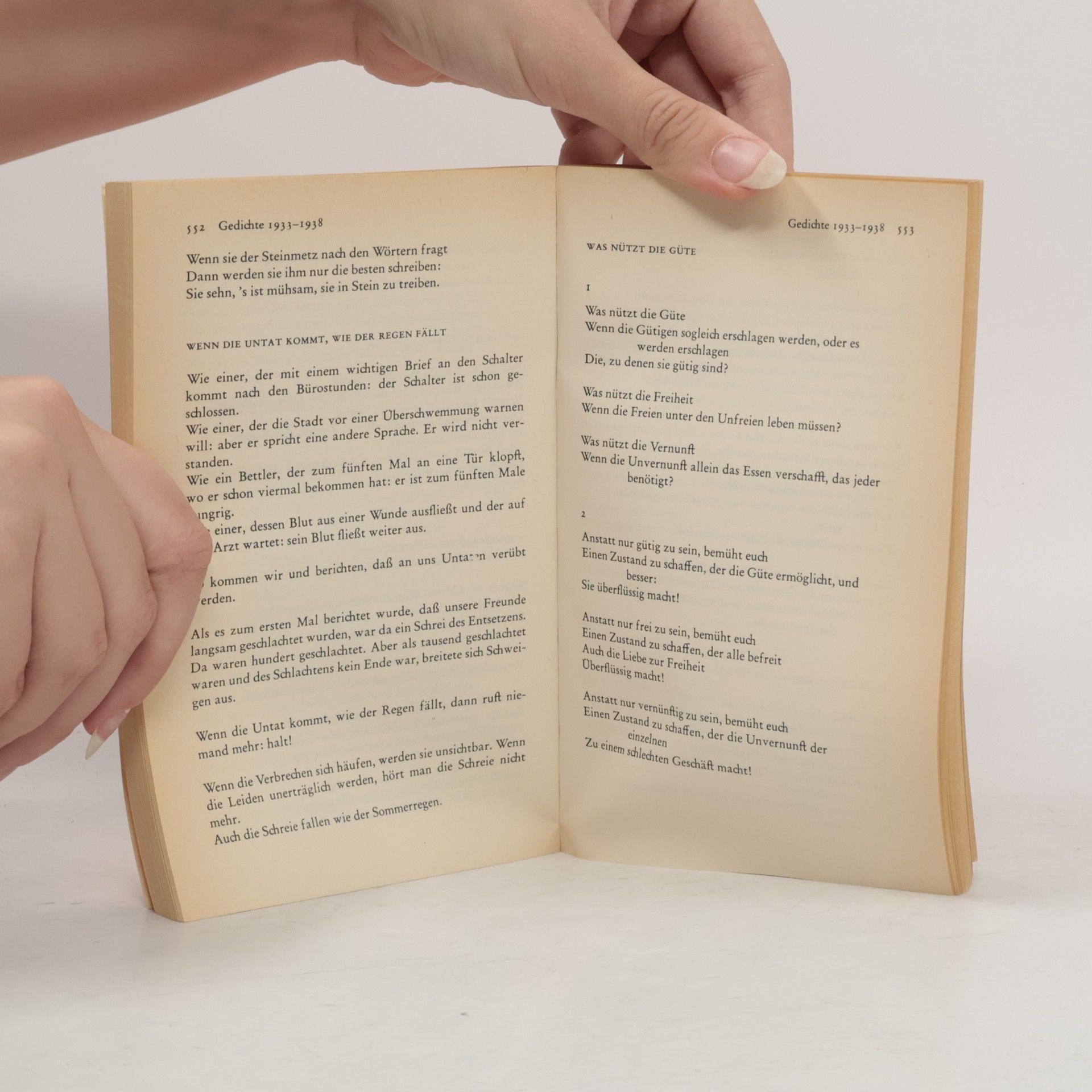 Bertolt Brecht Gesammelte Gedichte 2