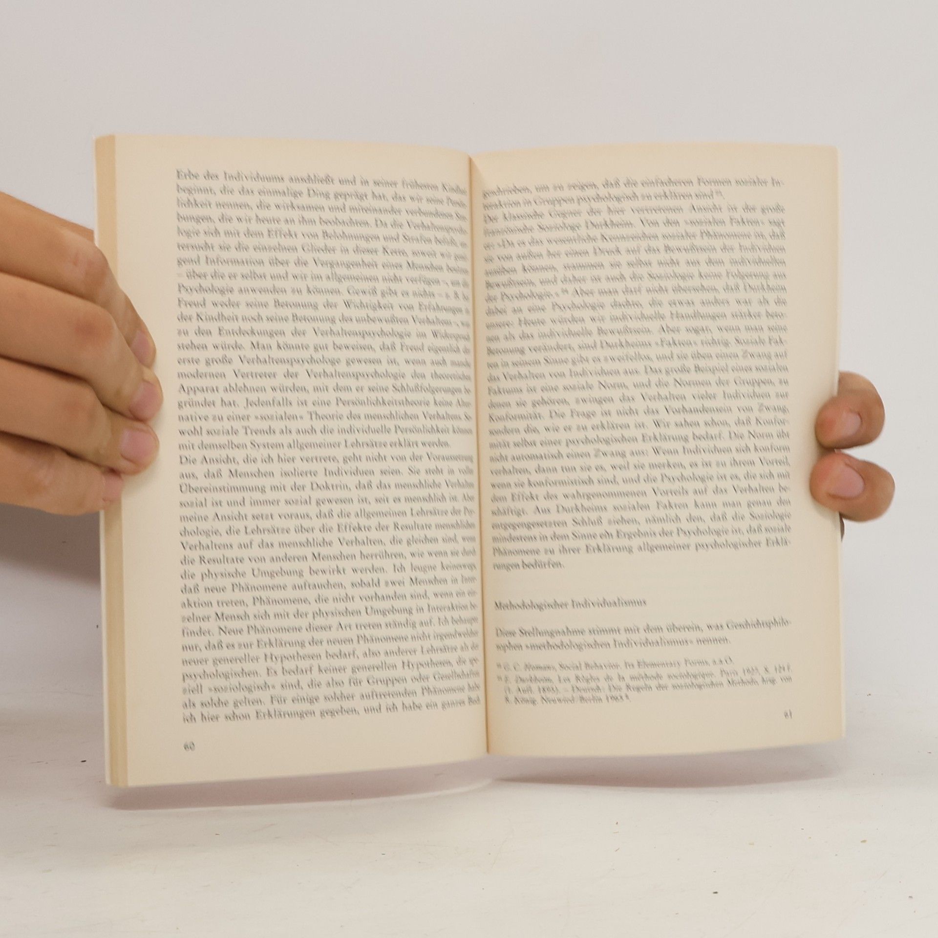 George Caspar Homans Praxis der Unternehmensführung - 190: Was ist Sozialwissenschaft?