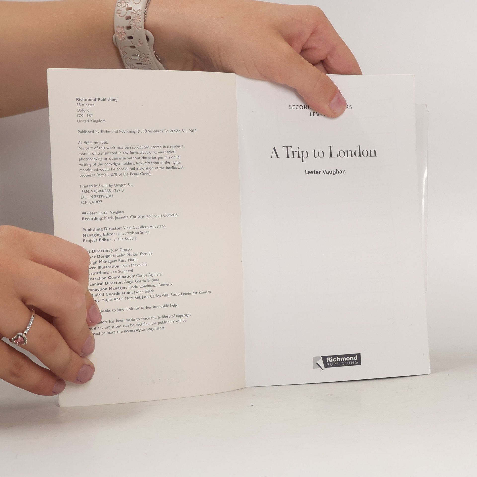 Lester Vaughan Richmond Secondary Readers 4. A Trip to London