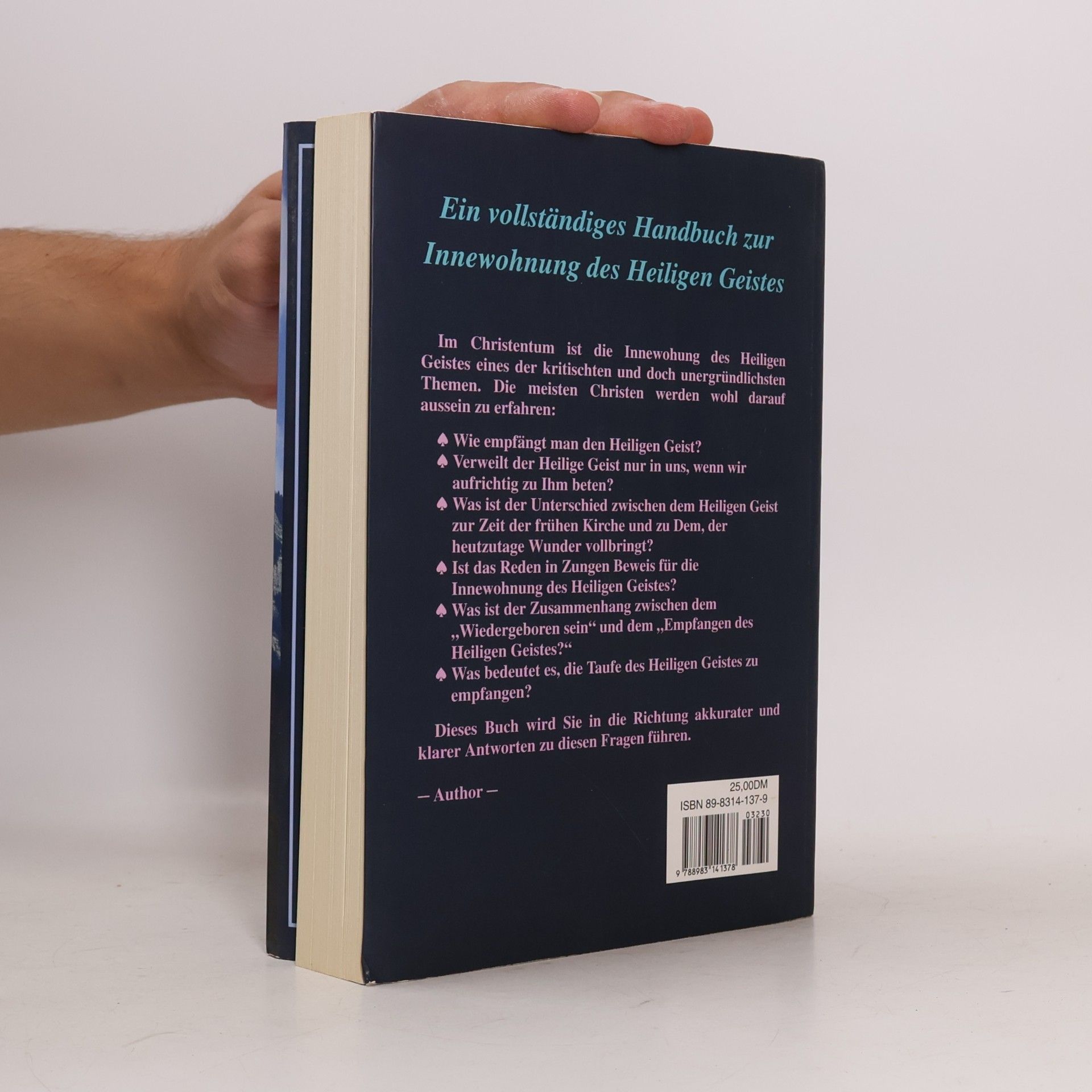 Paul C. Jong Eine hundertprozentig sichere Methode für Sie, den heiligen Geist zu empfangen