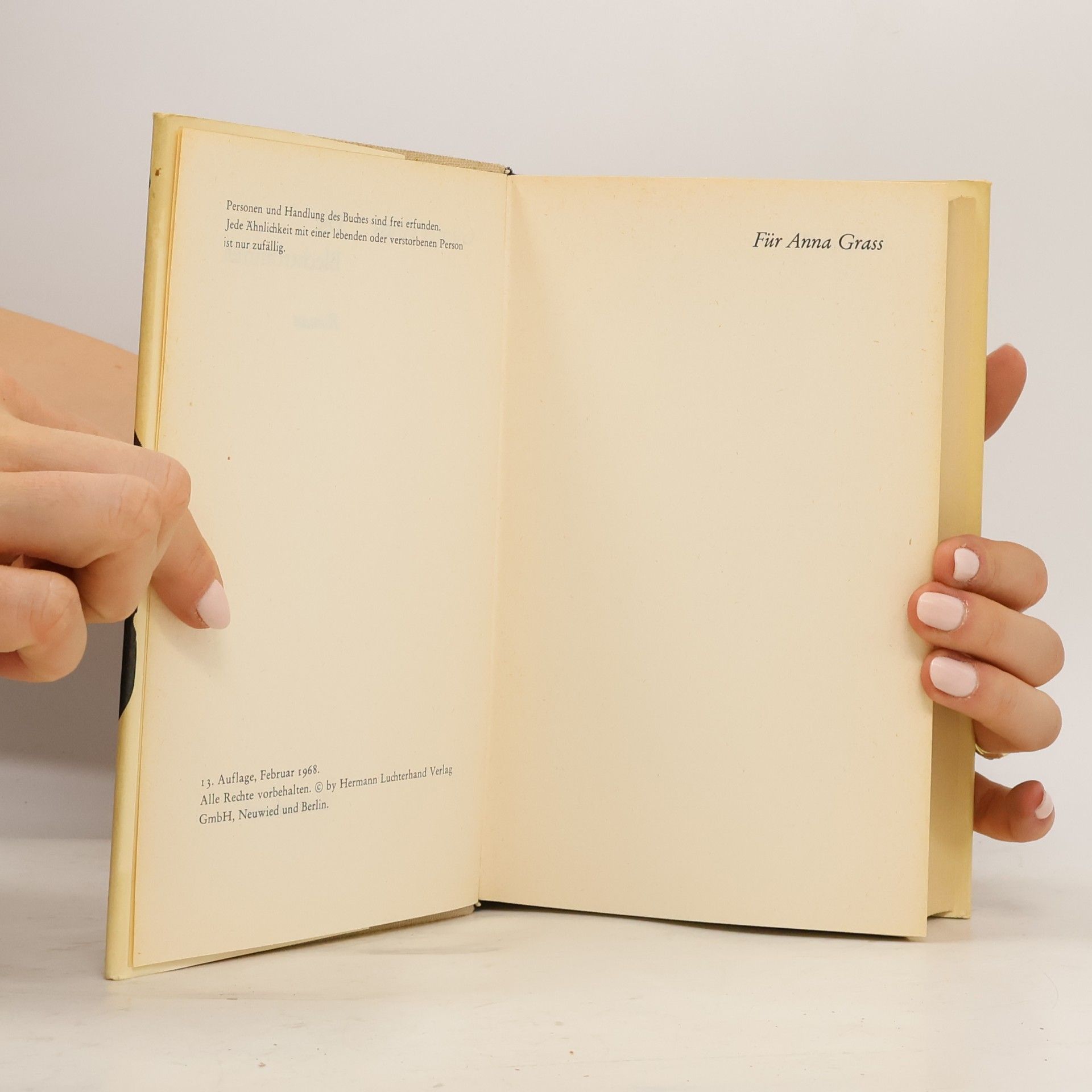 Günter Grass Die Blechtrommel