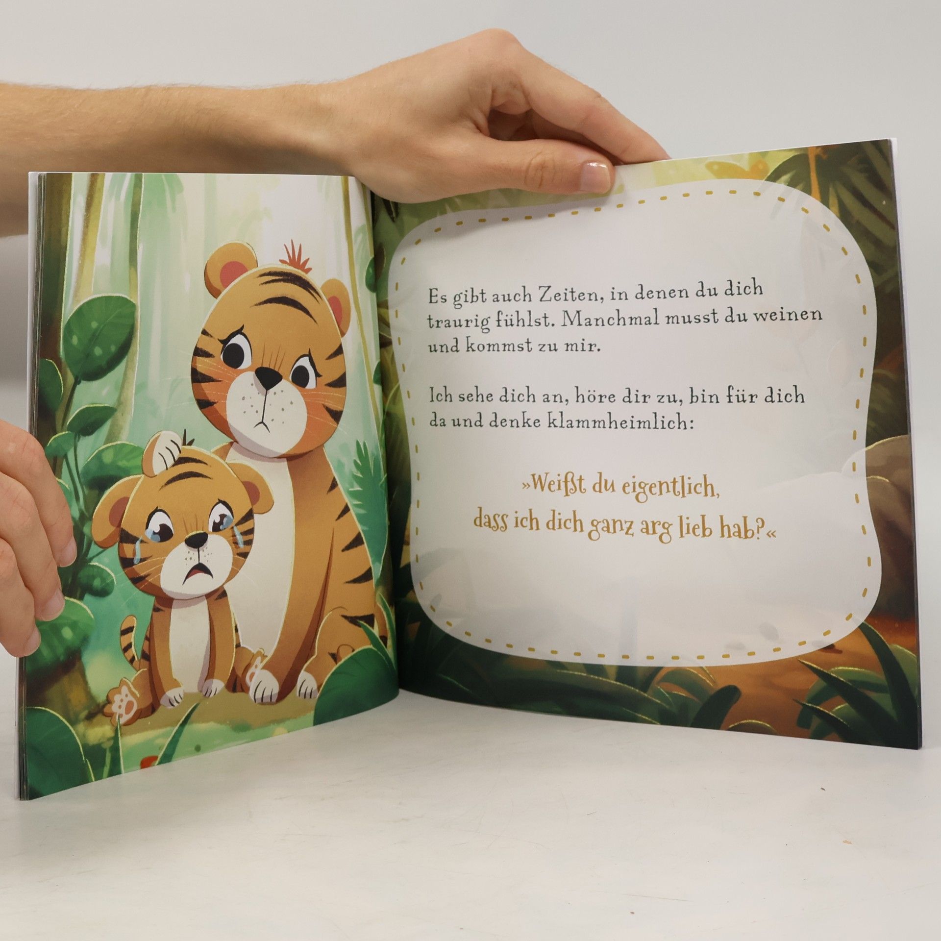Garcia Scaglione Olesja Ich hab dich lieb, so wie du bist – heute, morgen, immer. Ein bezauberndes Kinderbuch über die unendliche Liebe zwischen Eltern und Kindern