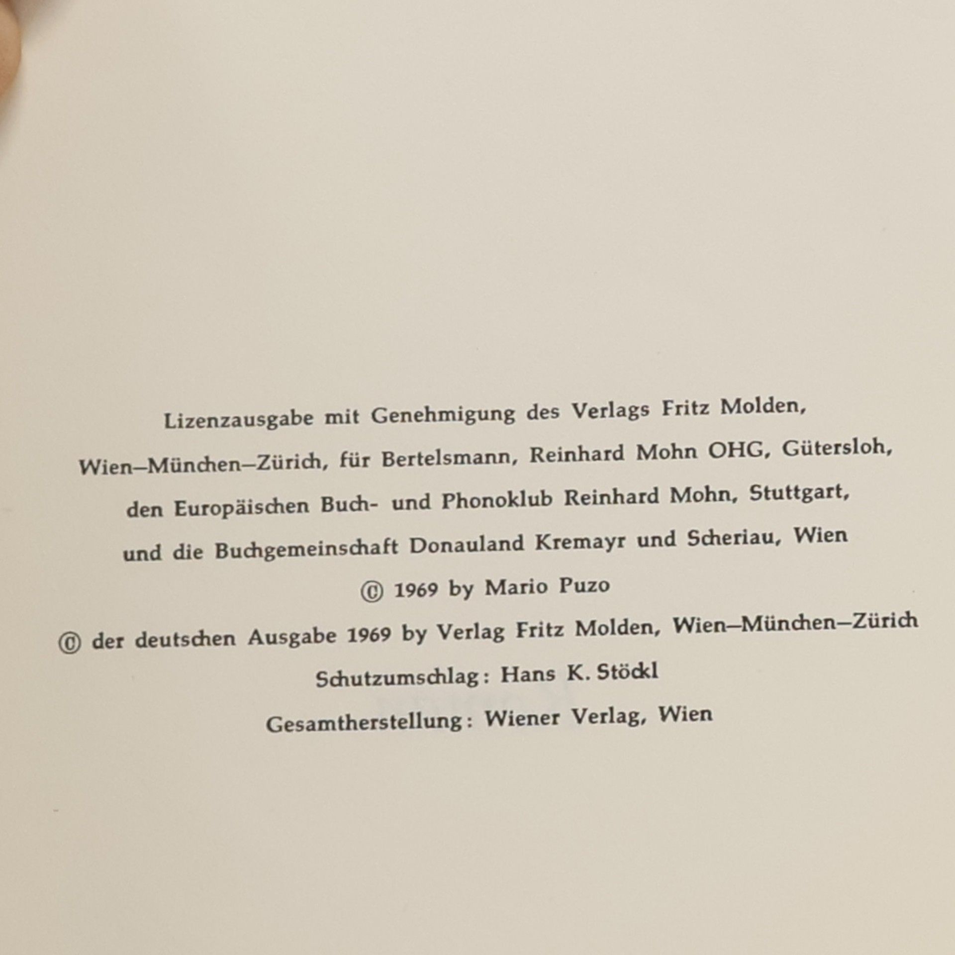 Mario Puzo Der Pate
