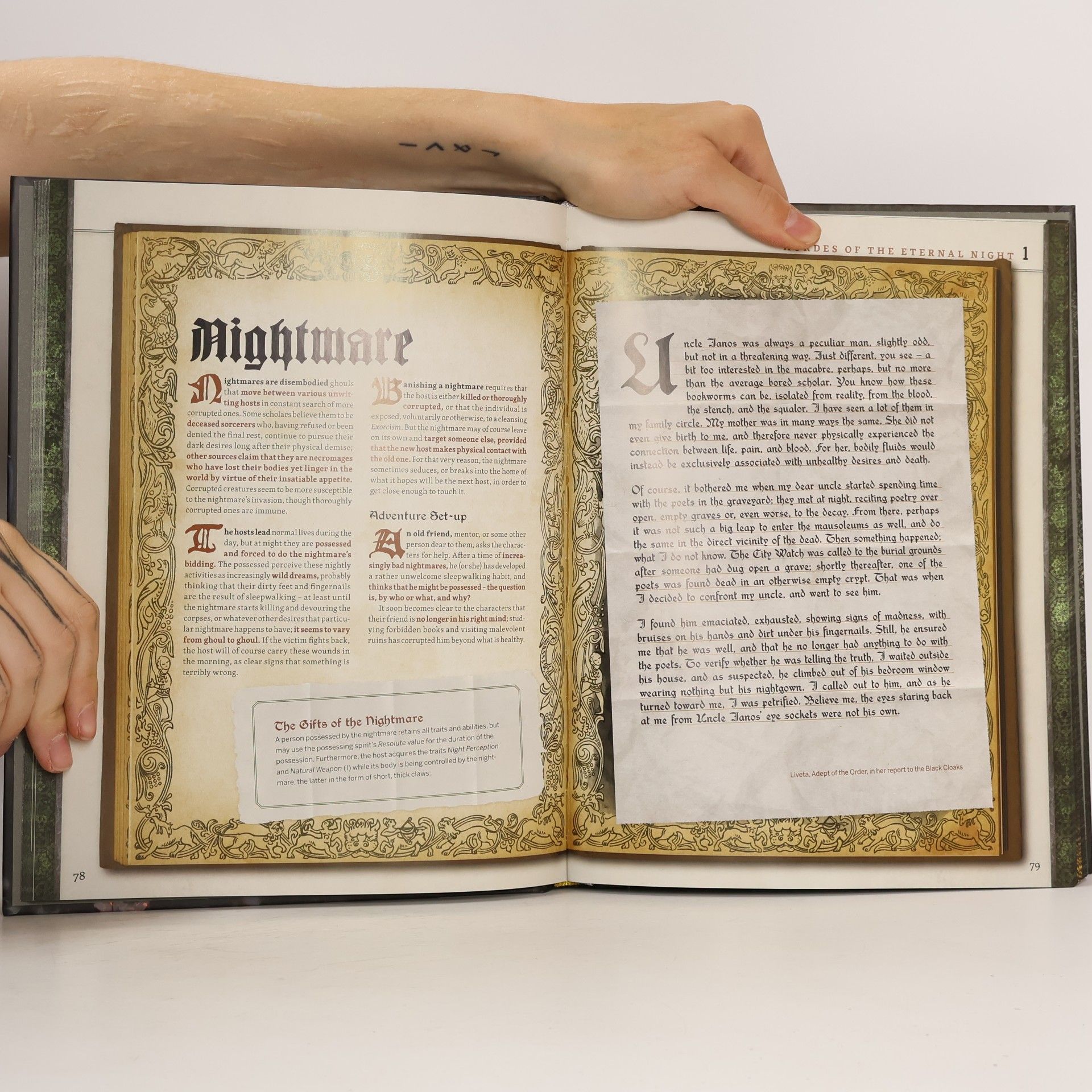 Modiphius Entertainment Modiphius Symbaroum Monster Codex Game