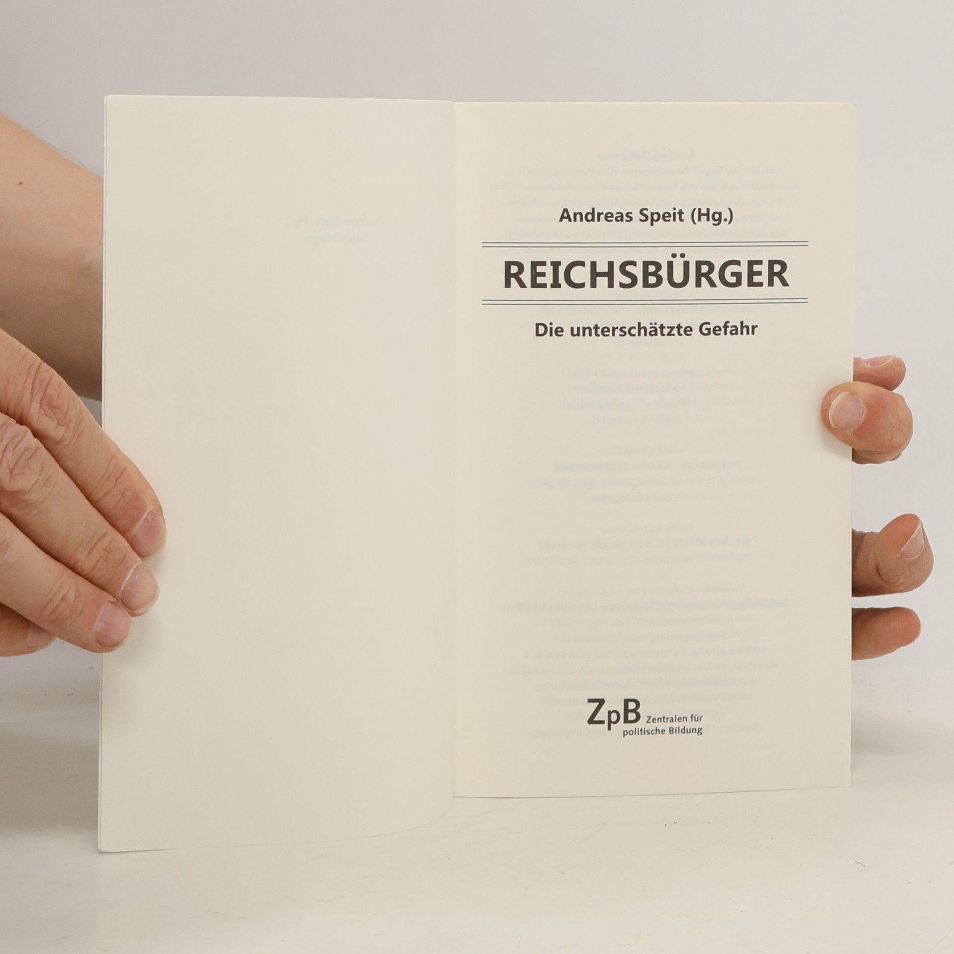 Andreas Speit Reichsbürger