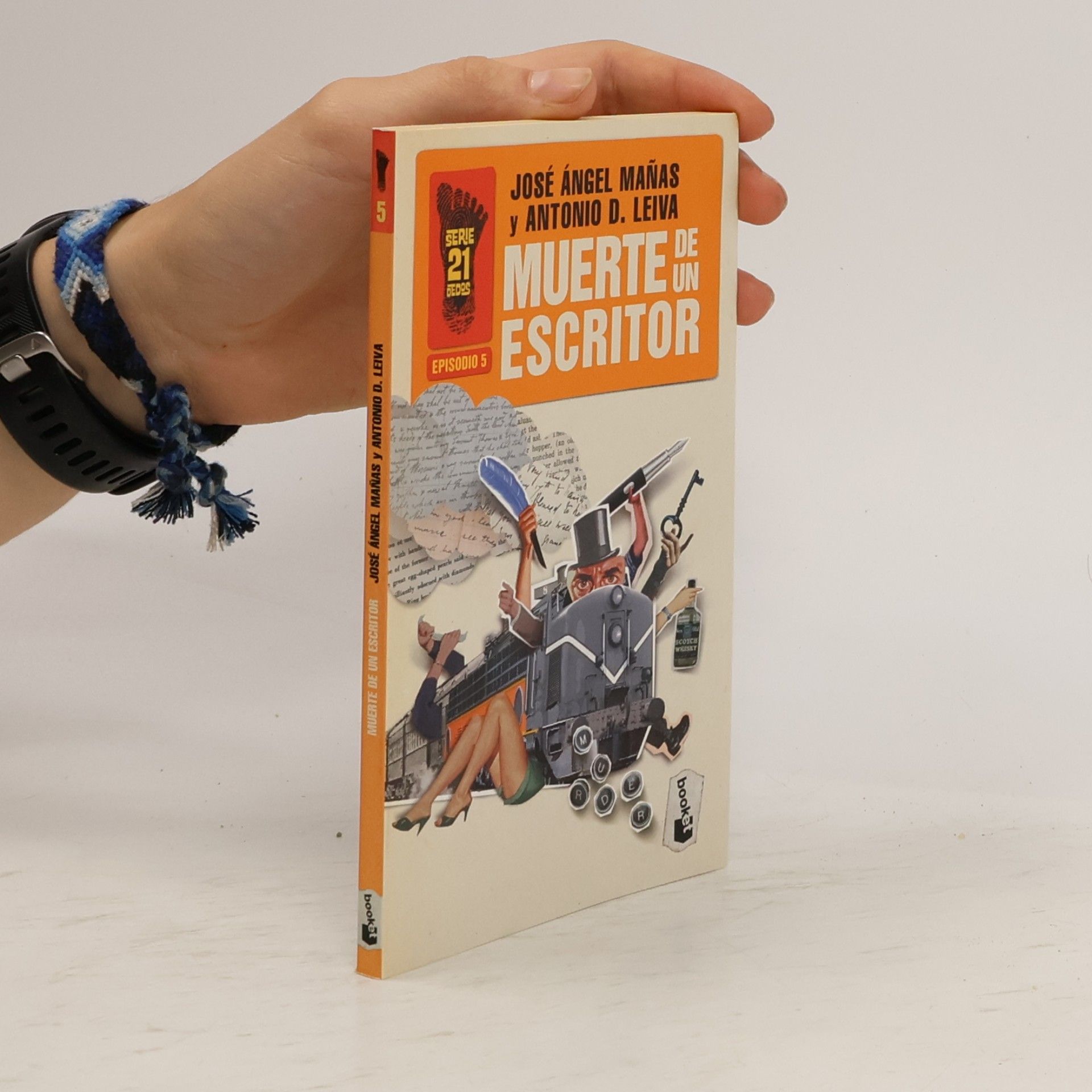 Serie 21 Dedos - 5: Muerte de un escritor