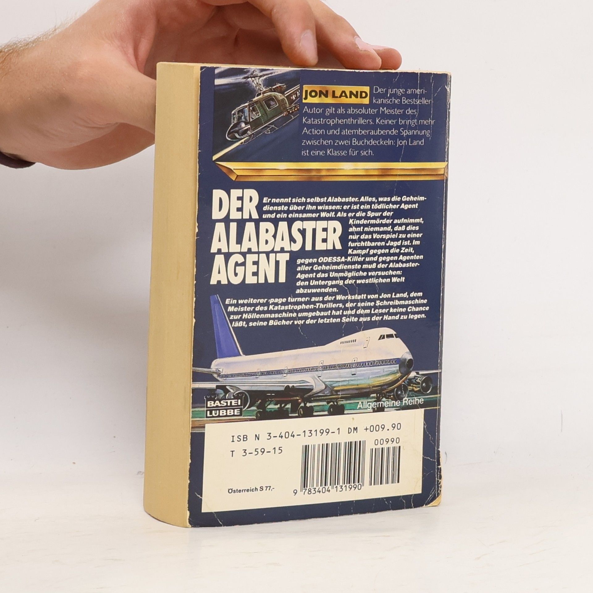 Jon Land Der Alabaster-Agent