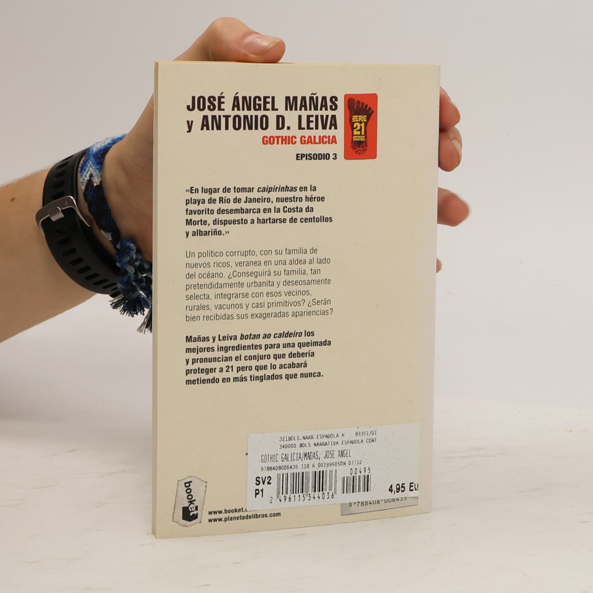 José Ángel Mañas Serie 21 Dedos - 3: Gothic Galicia