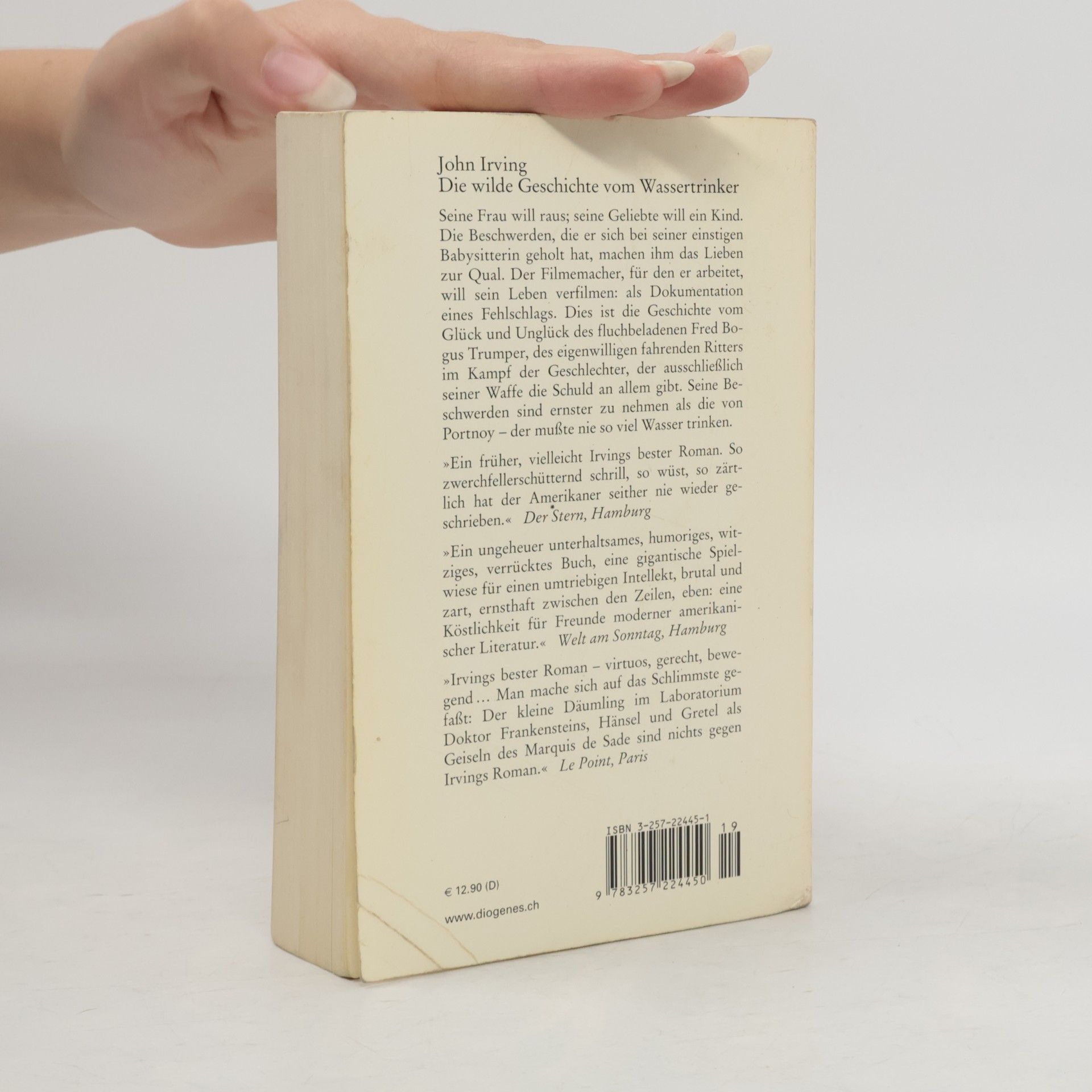 John Irving Die wilde Geschichte vom Wassertrinker