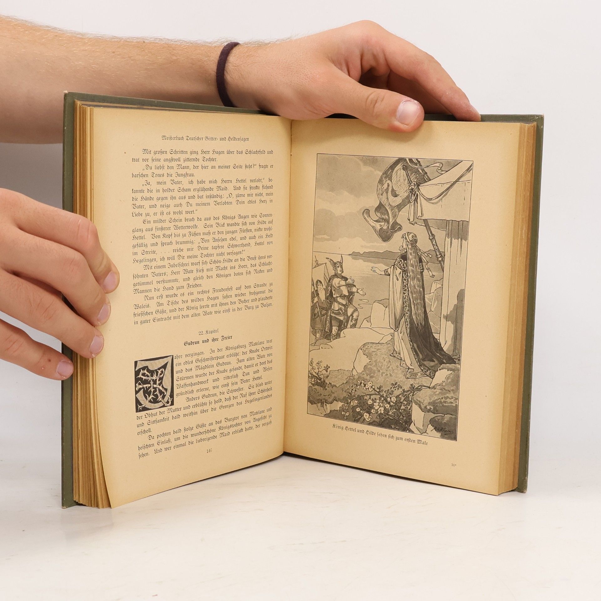 Gustav Schalk Meisterbuch deutscher Götter und Heldensagen