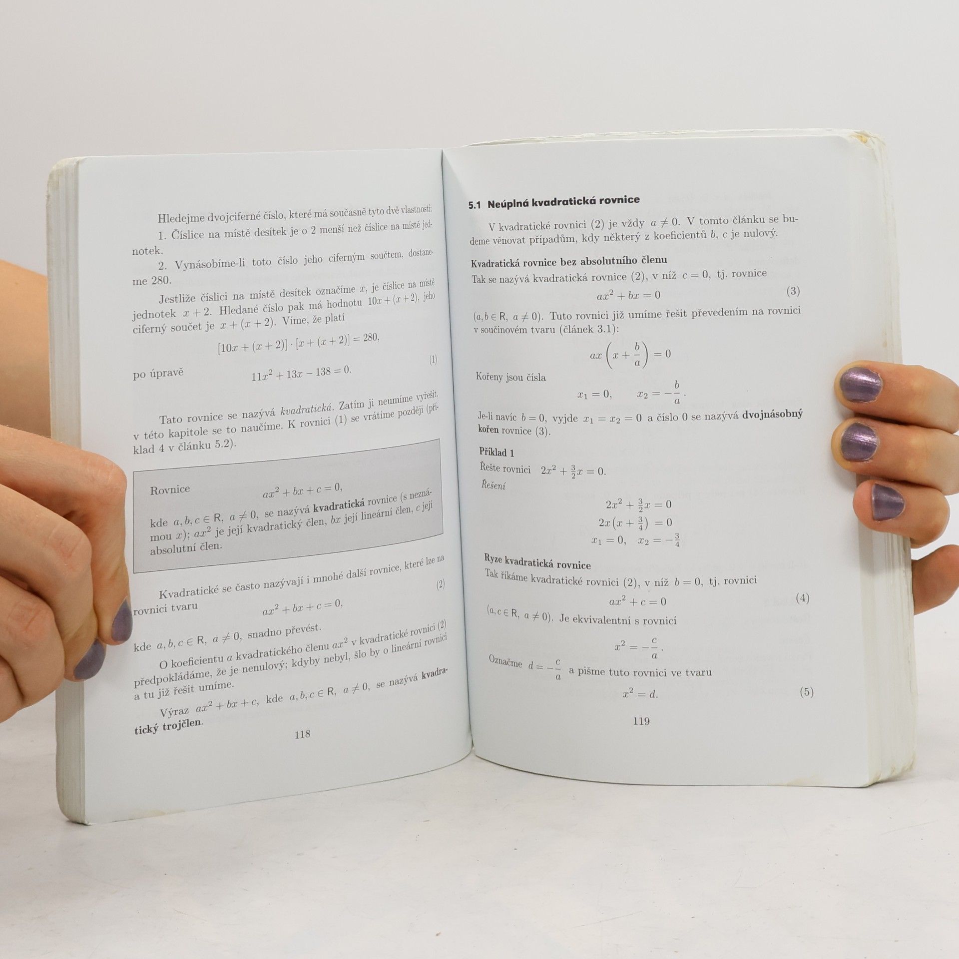 Jura Charvát Matematika pro gymnázia. Rovnice a nerovnice