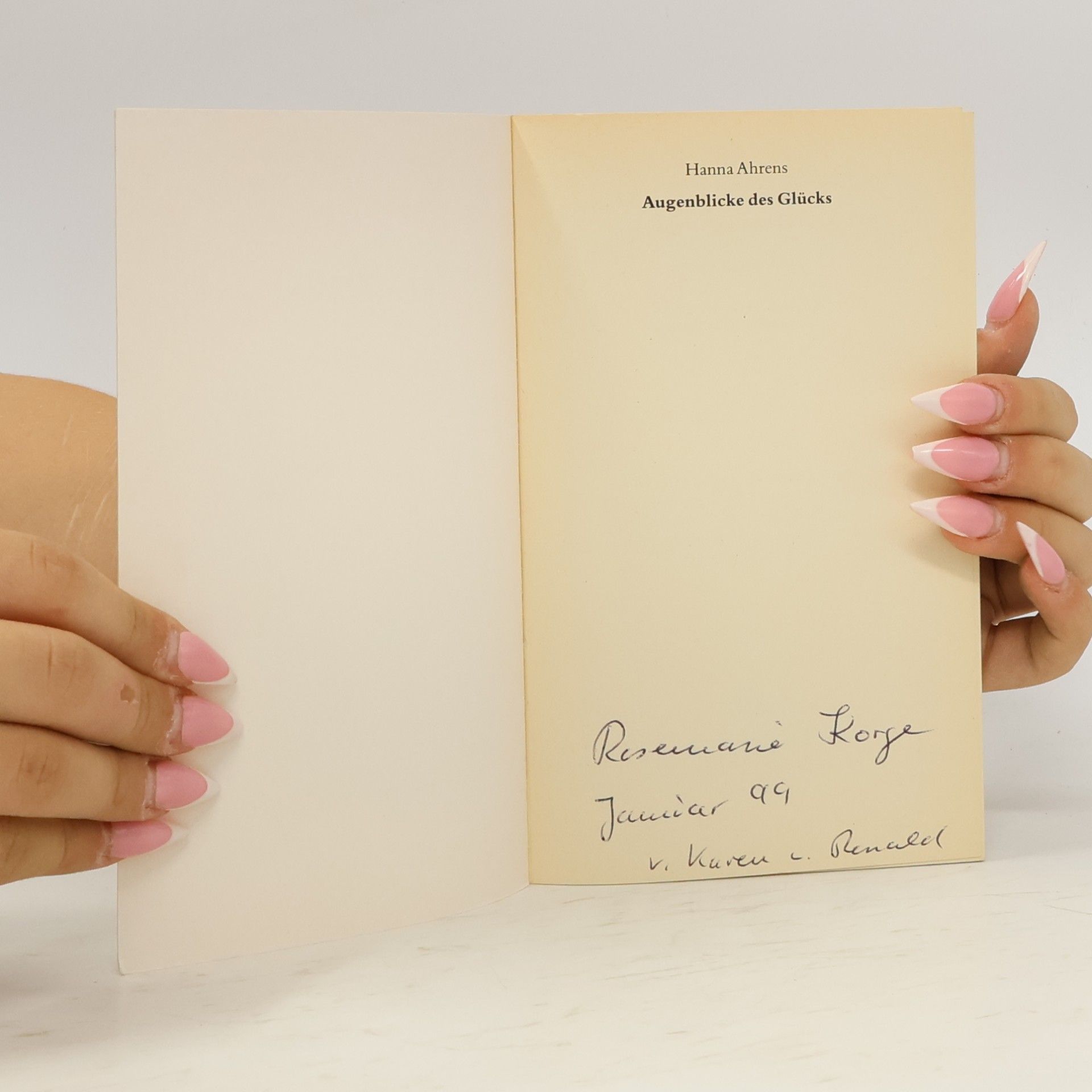 Hanna Ahrens Augenblicke des Glücks