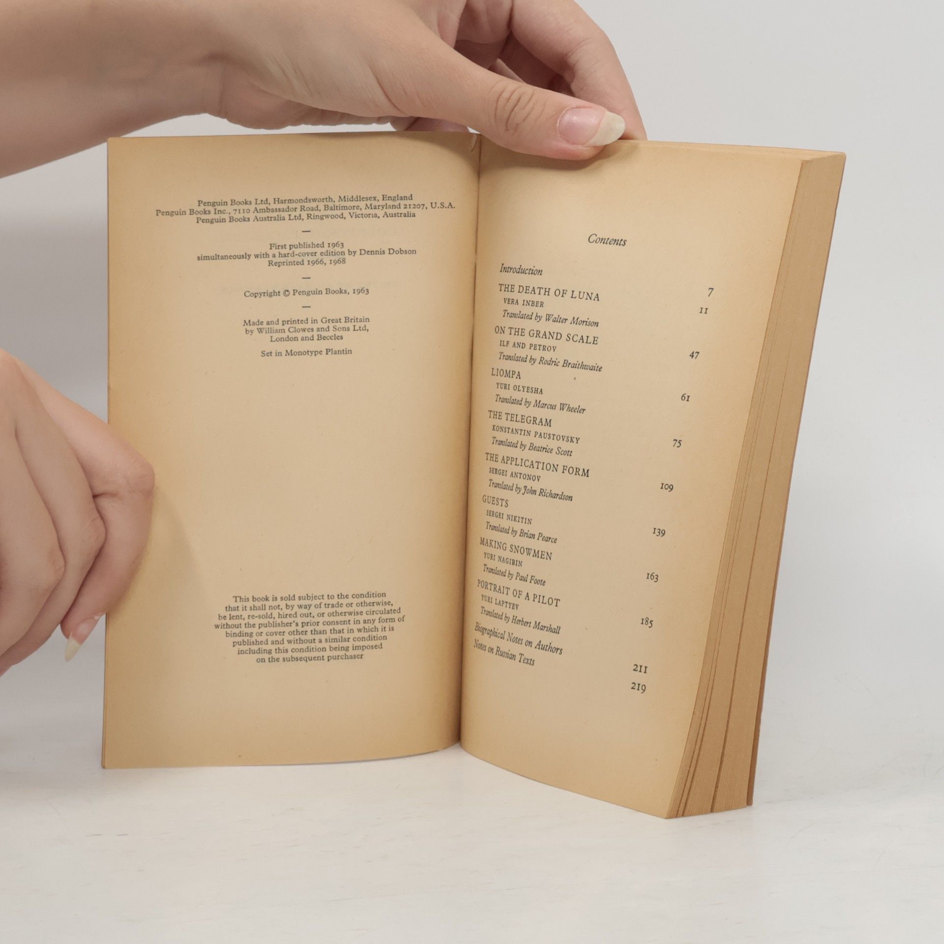 Kolektiv autorů Soviet Short Stories