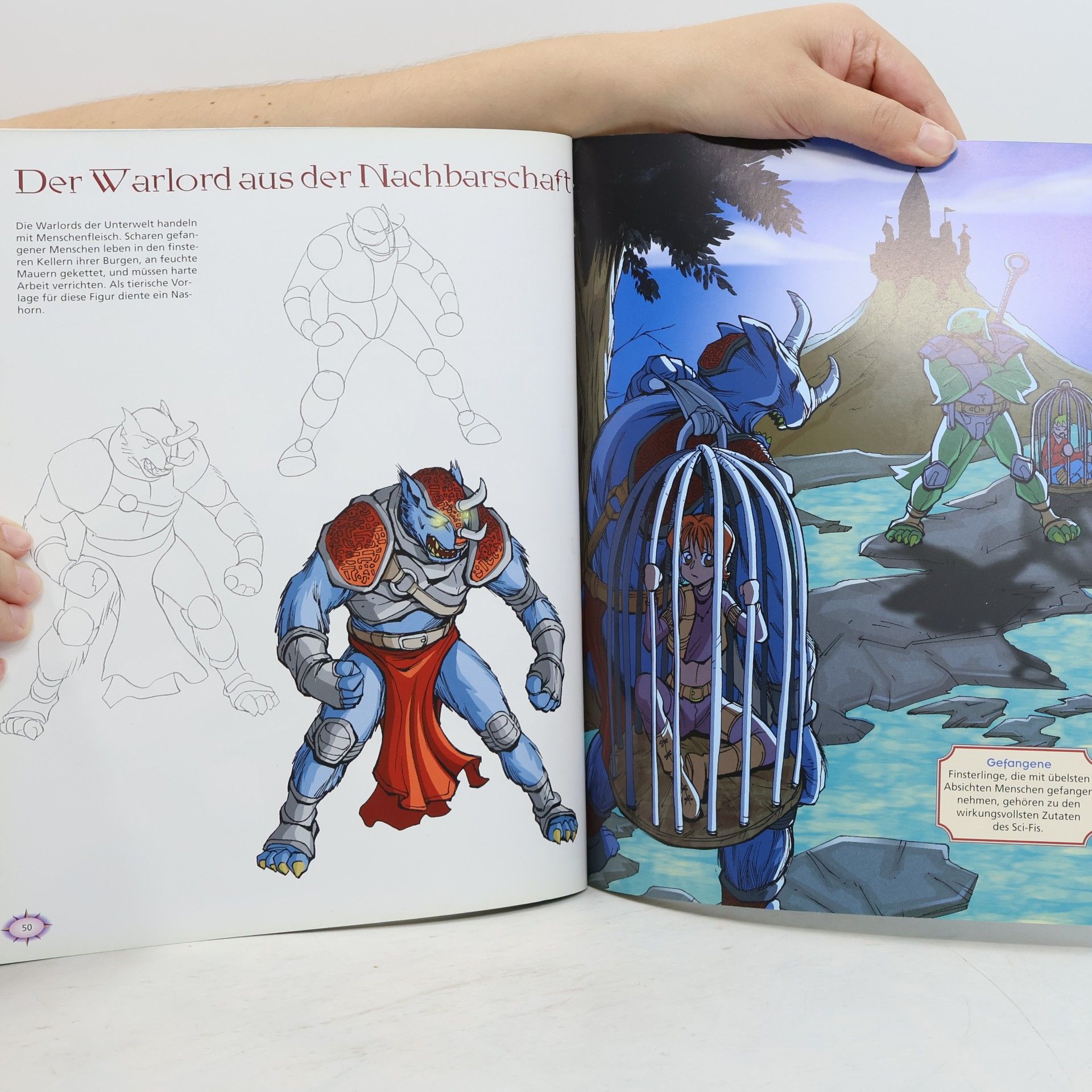 Christopher Hart Manga mania Fantasy-Welten