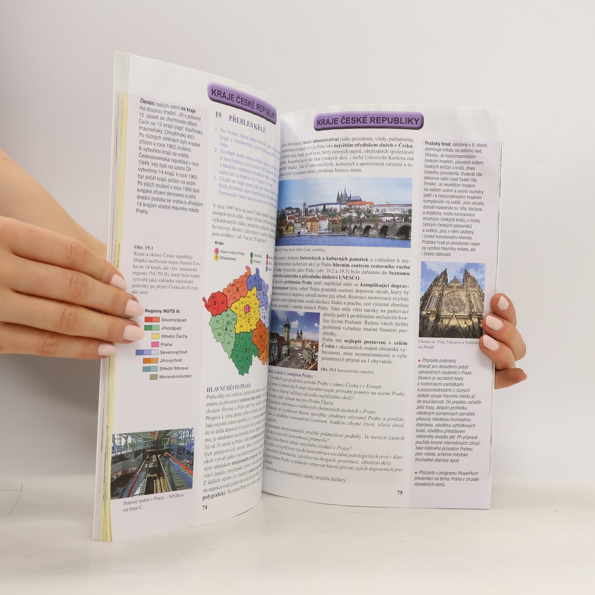 Jiří Kastner Geografie 4 : geografie České republiky: Pro střední školy