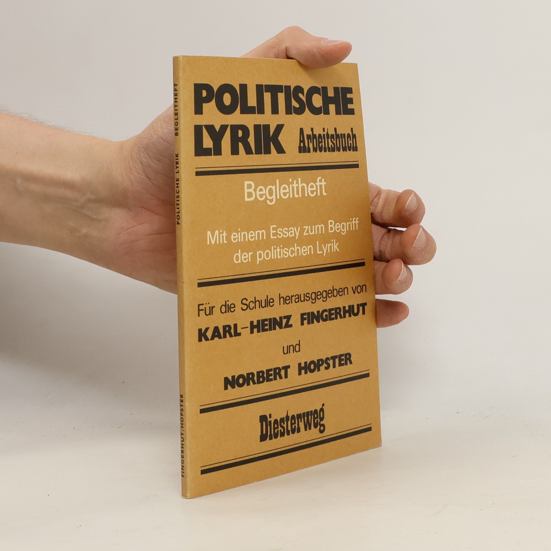 Karl Heinz Fingerhut Politische Lyrik