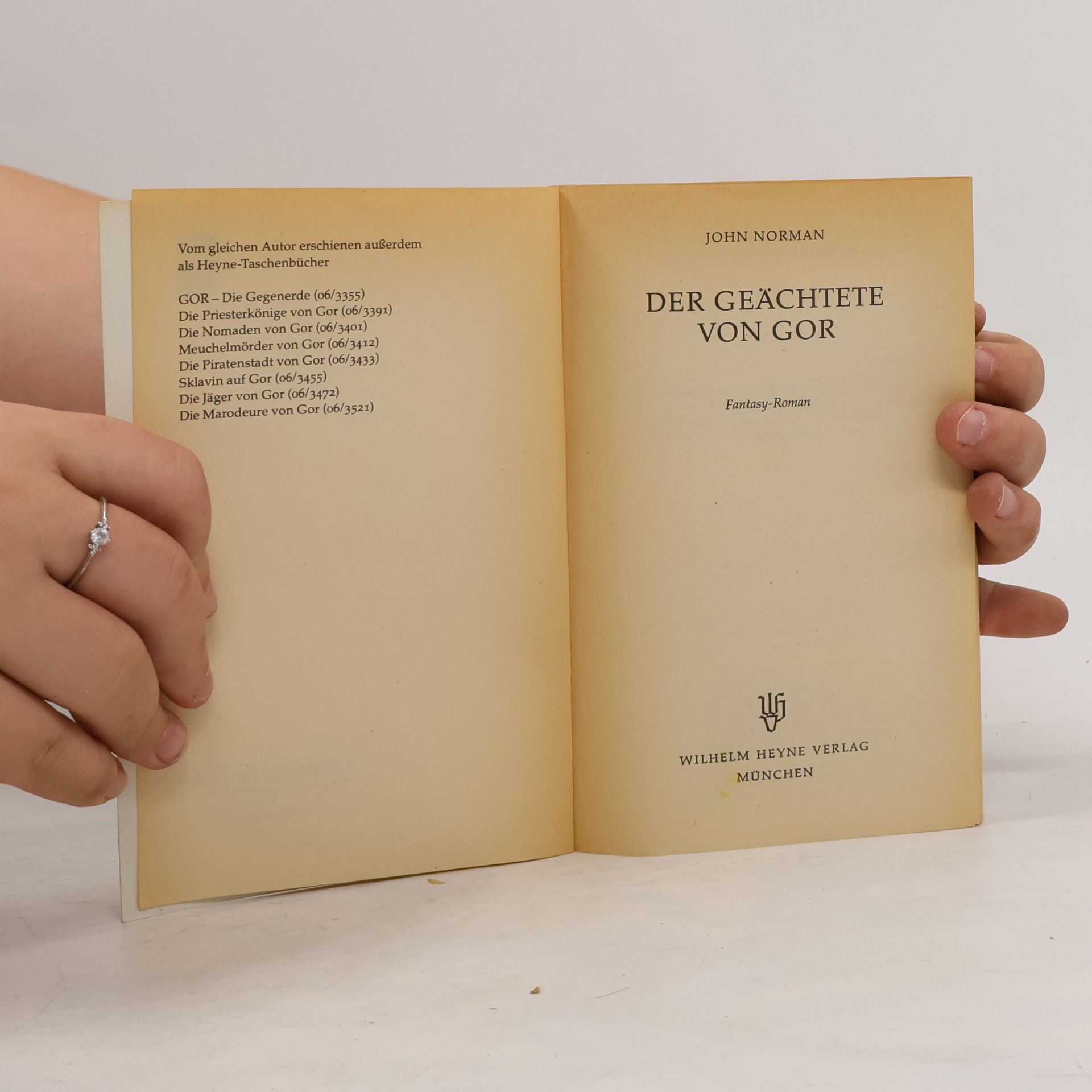 John Norman Der Geächtete von GOR
