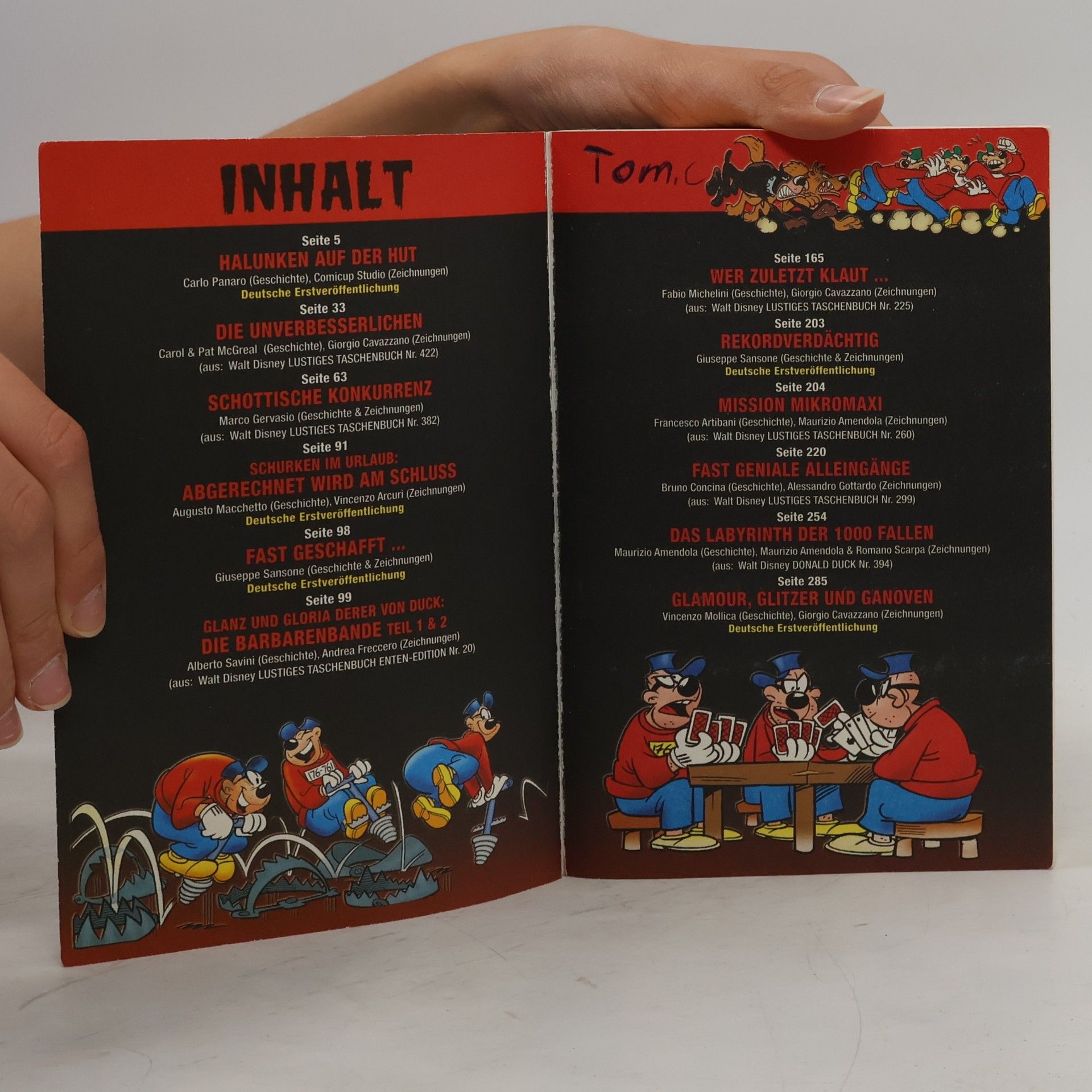 Walt Disney Lustiges Taschenbuch 4. Die Panzerknacker Entenhausens Unterwelt