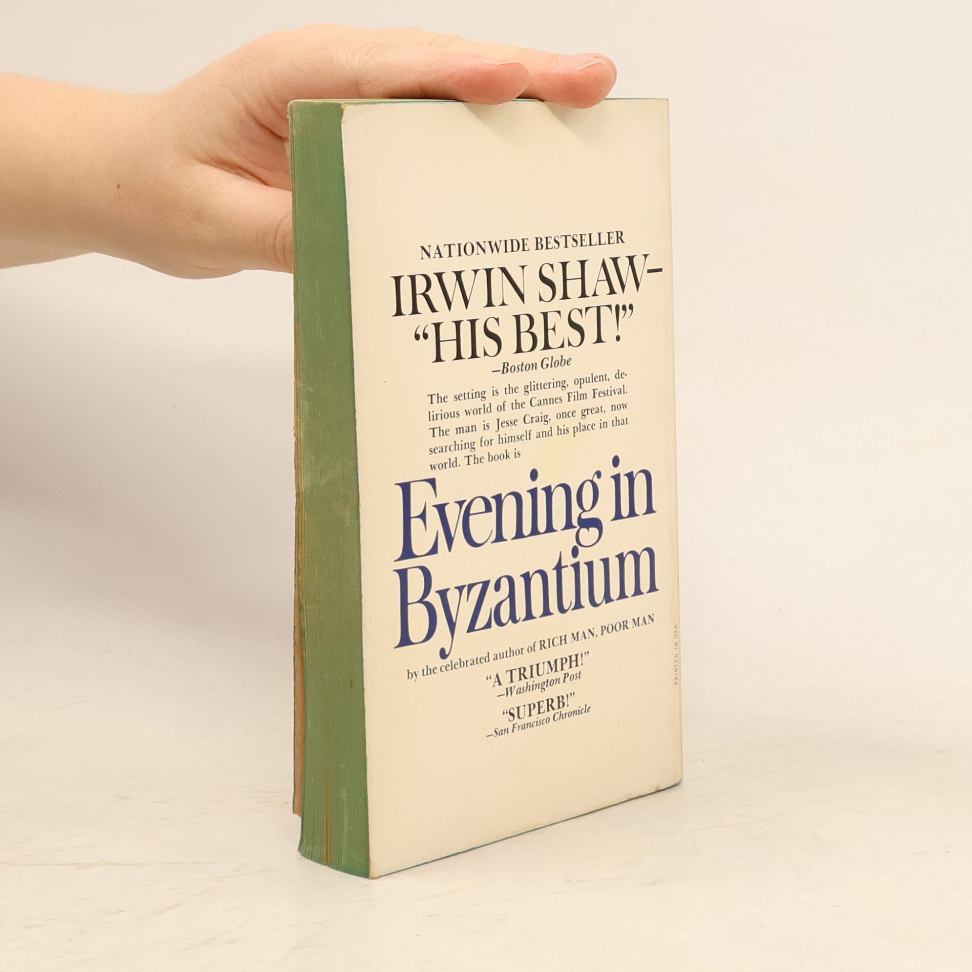 Irwin Shaw Evening in Byzantium