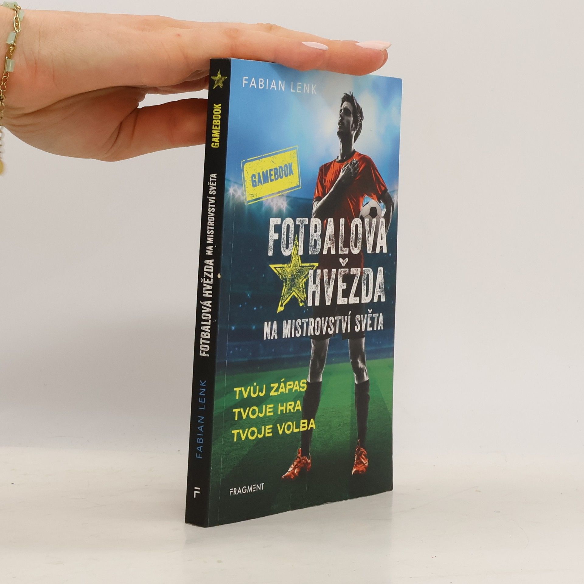 Fabian Lenk Fotbalová hvězda na mistrovství světa – gamebook
