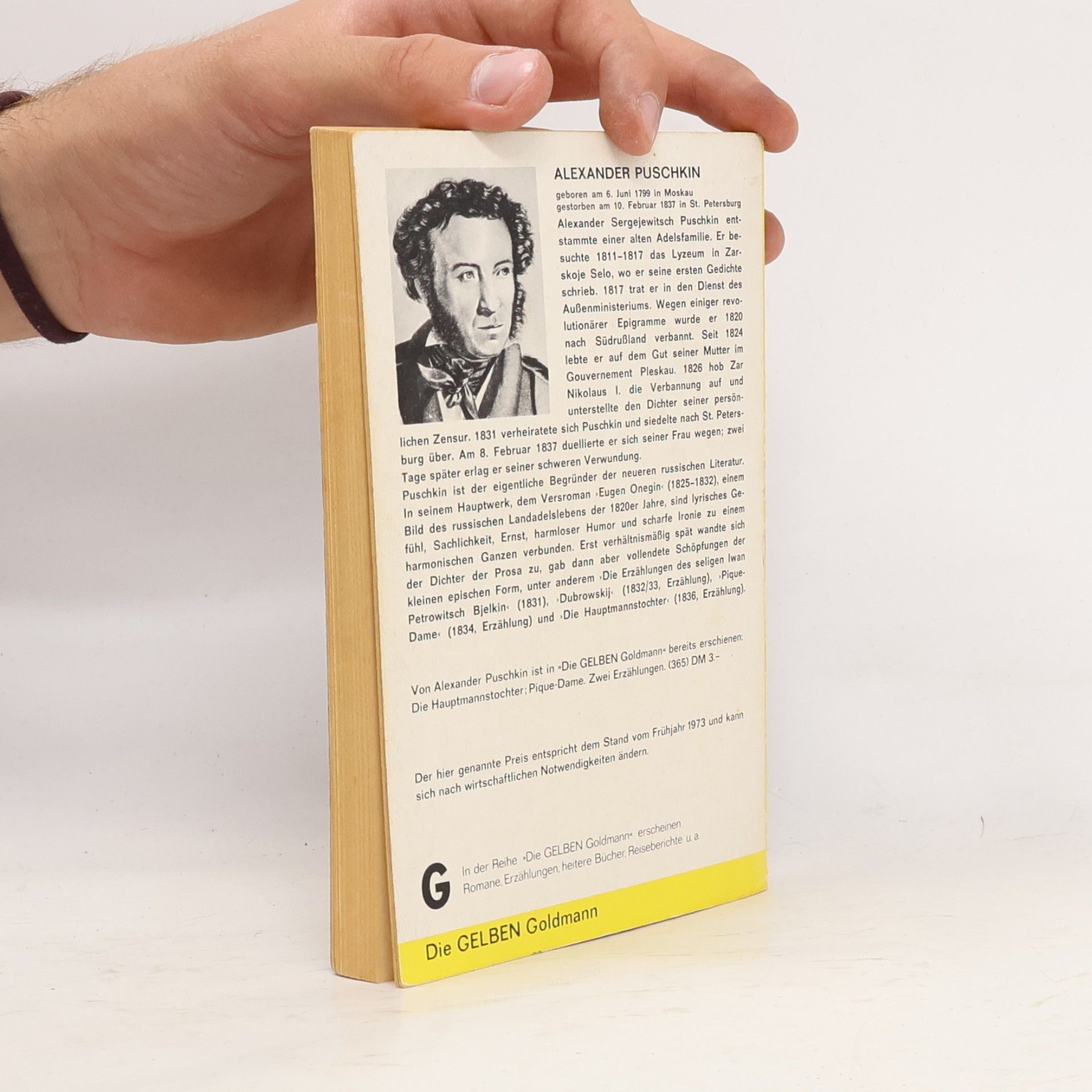 Alexander Pushkin Der Postmeister und andere Erzählungen