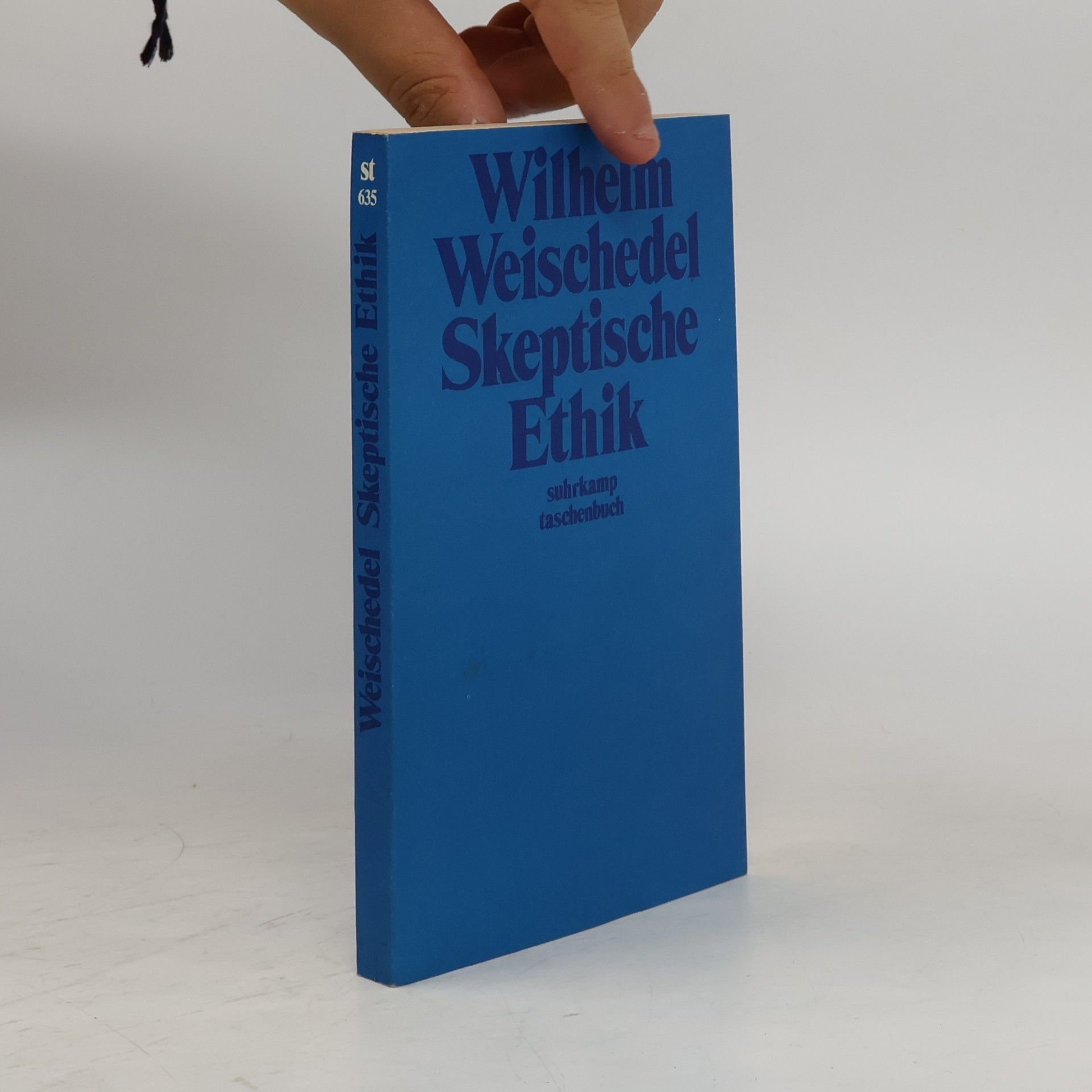 Wilhelm Weischedel Skeptische Ethik