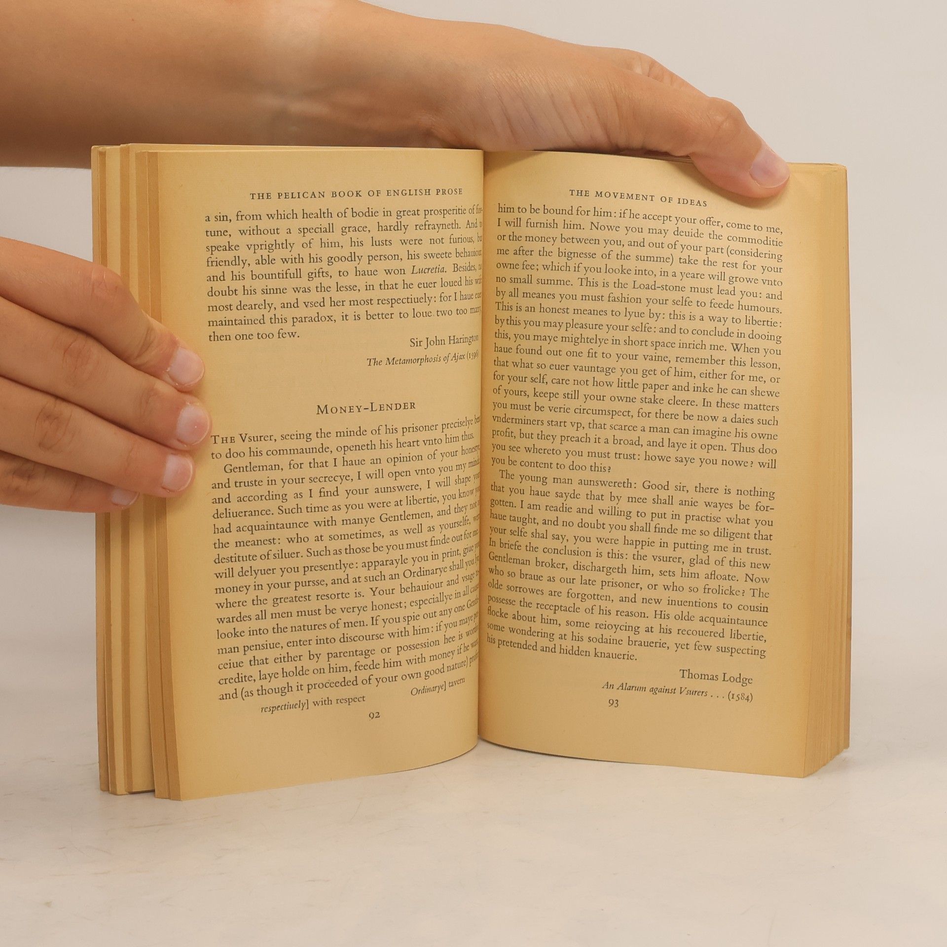 Kenneth Muir The Pelican Book of English Prose I.