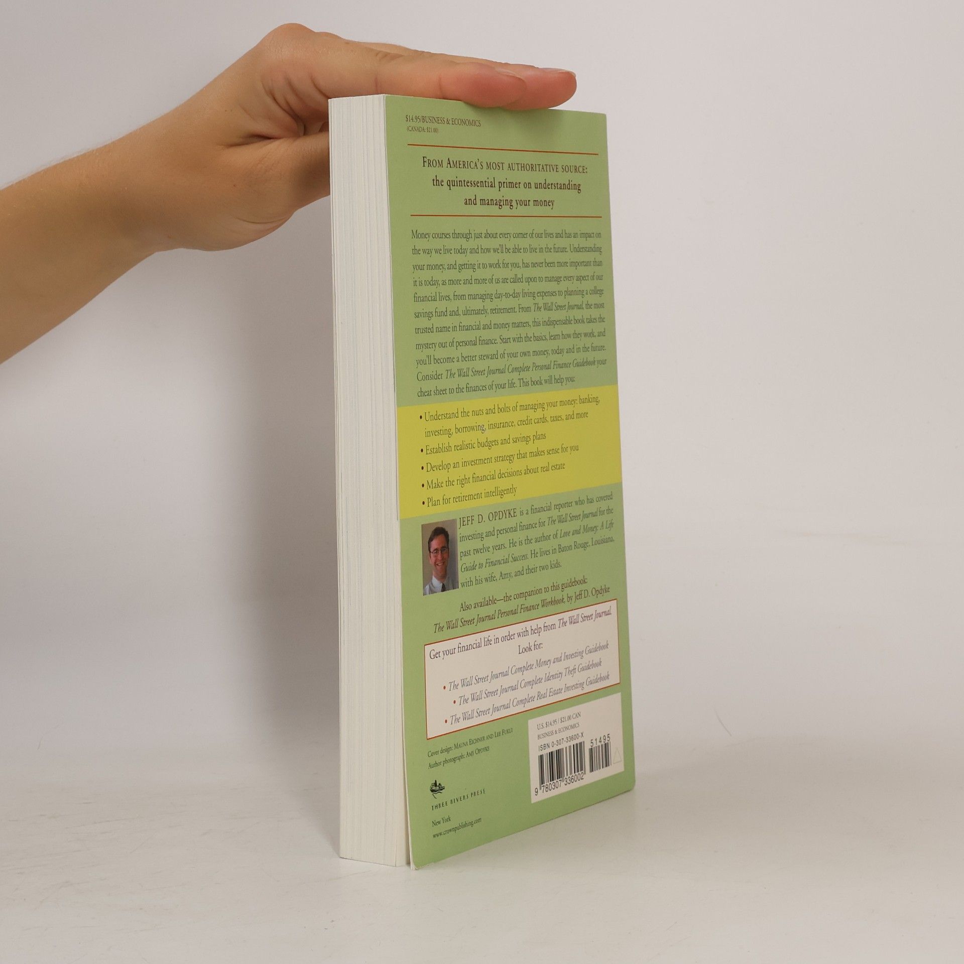 Jeff D Opdyke The Wall Street journal : complete personal finance guidebook