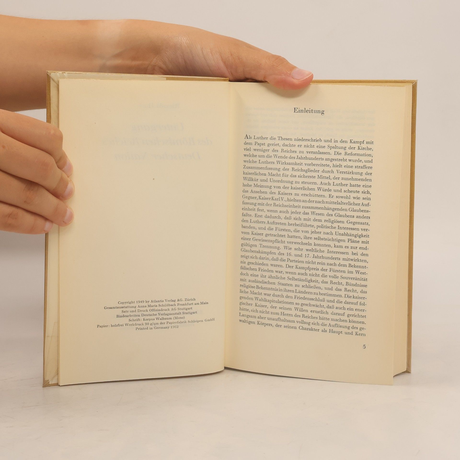 Ricarda Huch Untergang des Römischen Reiches Deustcher Nation