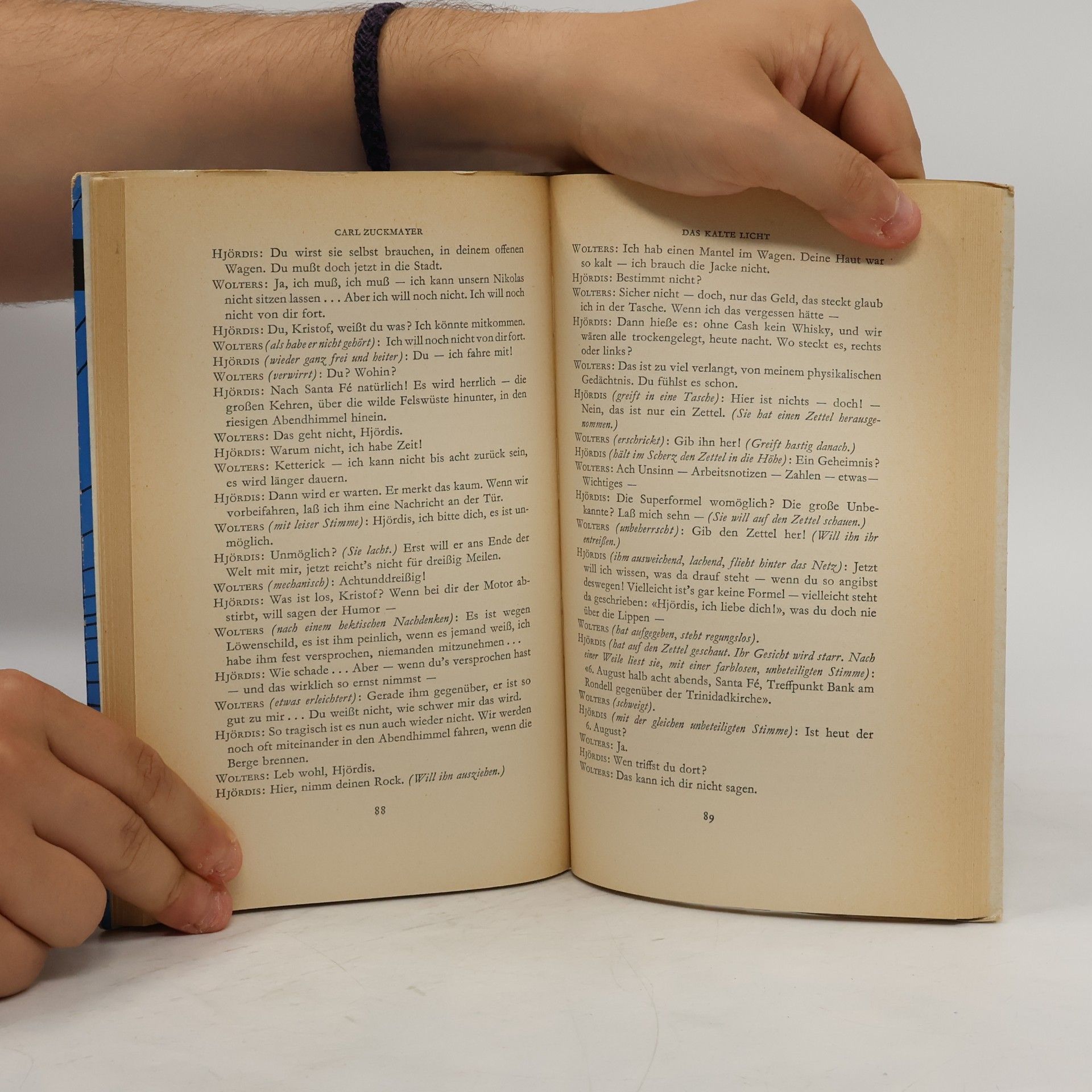 Carl Zuckmayer Das kalte Licht