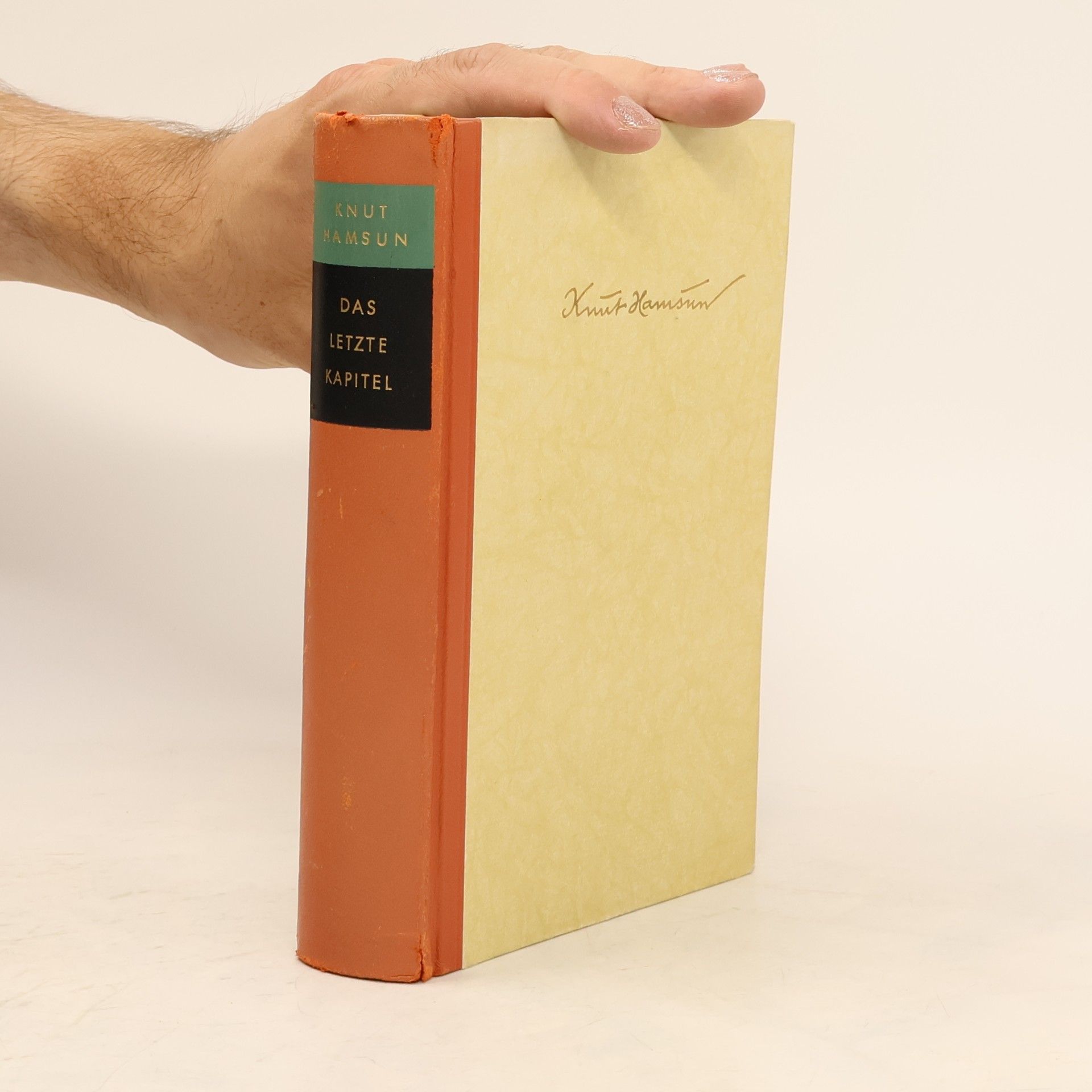 Knut Hamsun Das letzte Kapitel