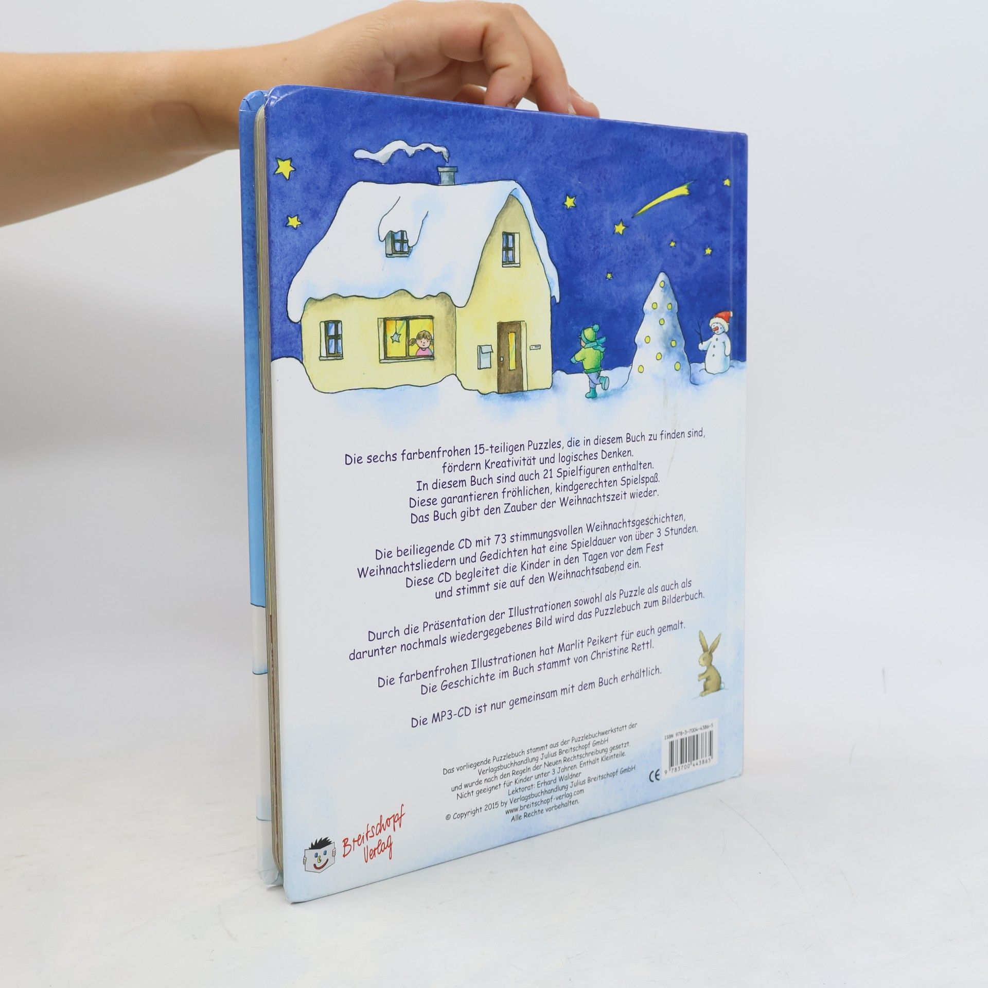 Marlit Peikert Mein großes Weihnachts-Puzzlebuch