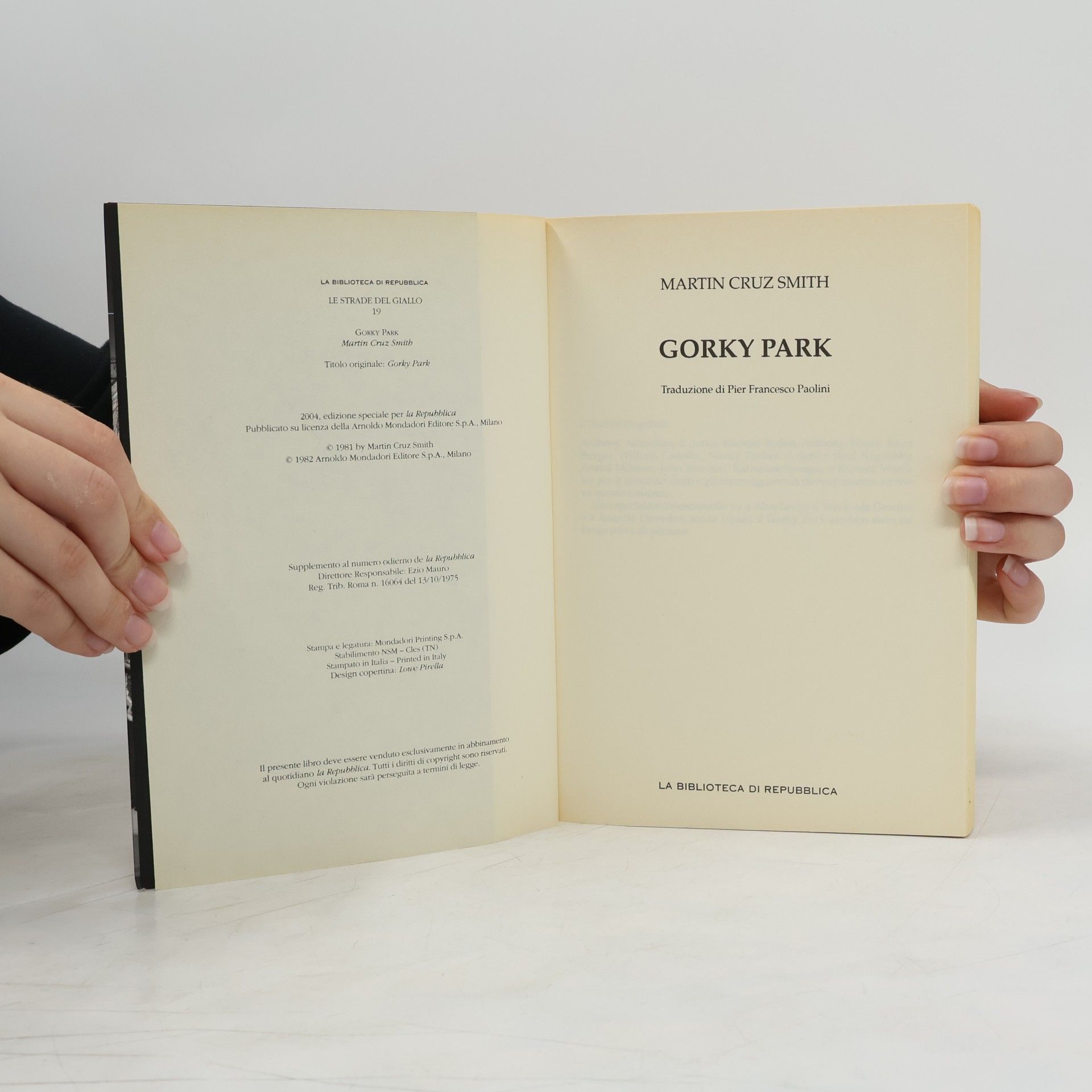 Martin Cruz Gorky Park