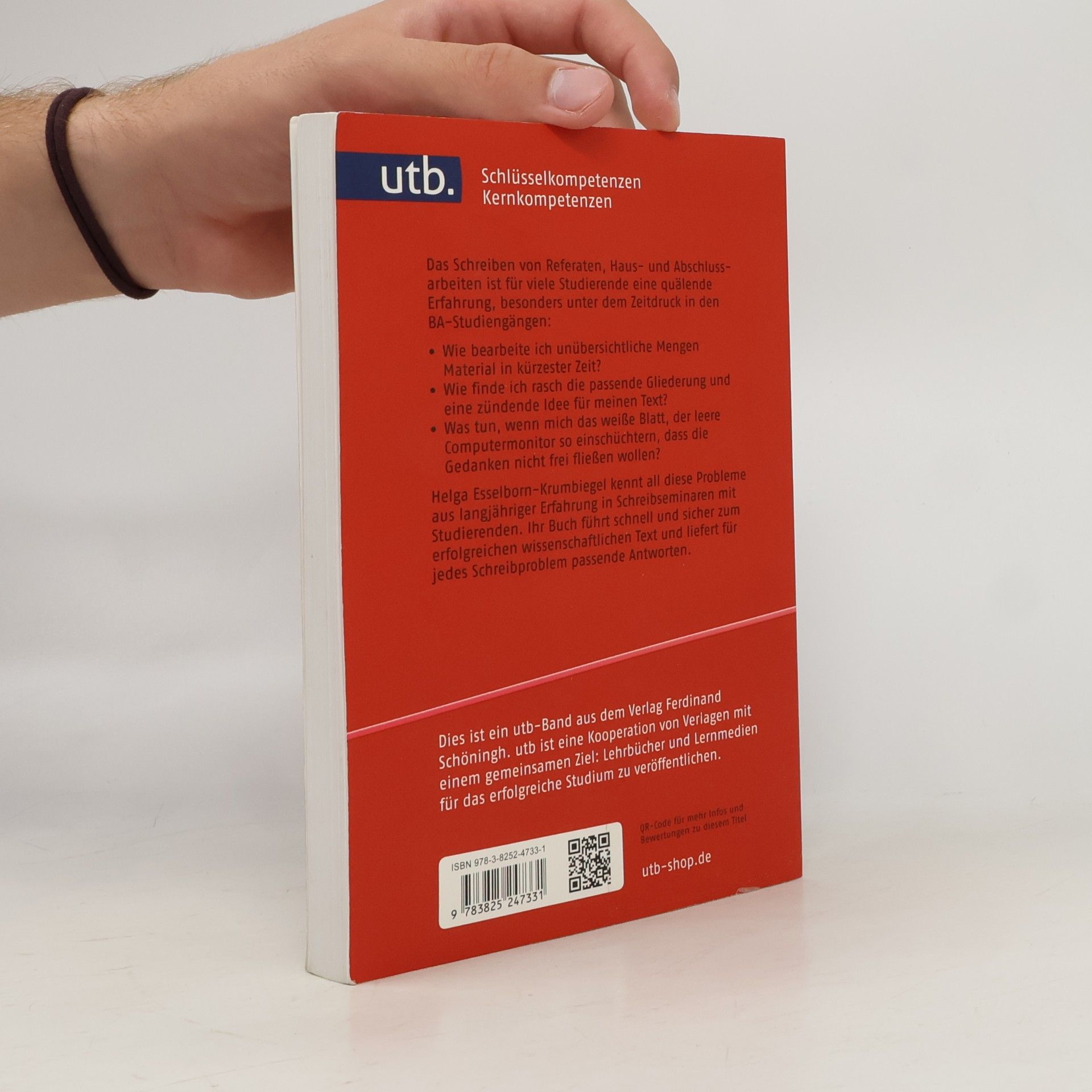 Helga Esselborn-Krumbiegel Von der Idee zum Text