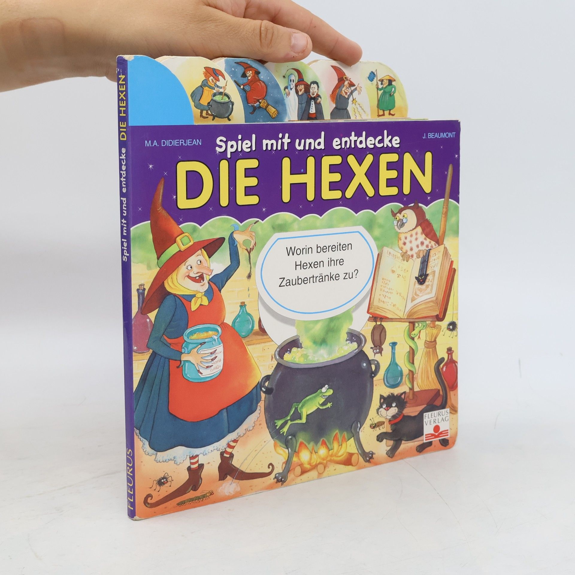 Spiel mit und entdecke. Die Hexen.