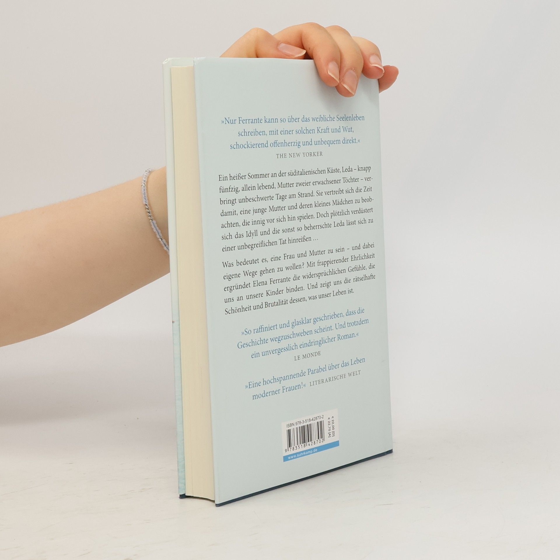 Elena Ferrante Frau im Dunkeln