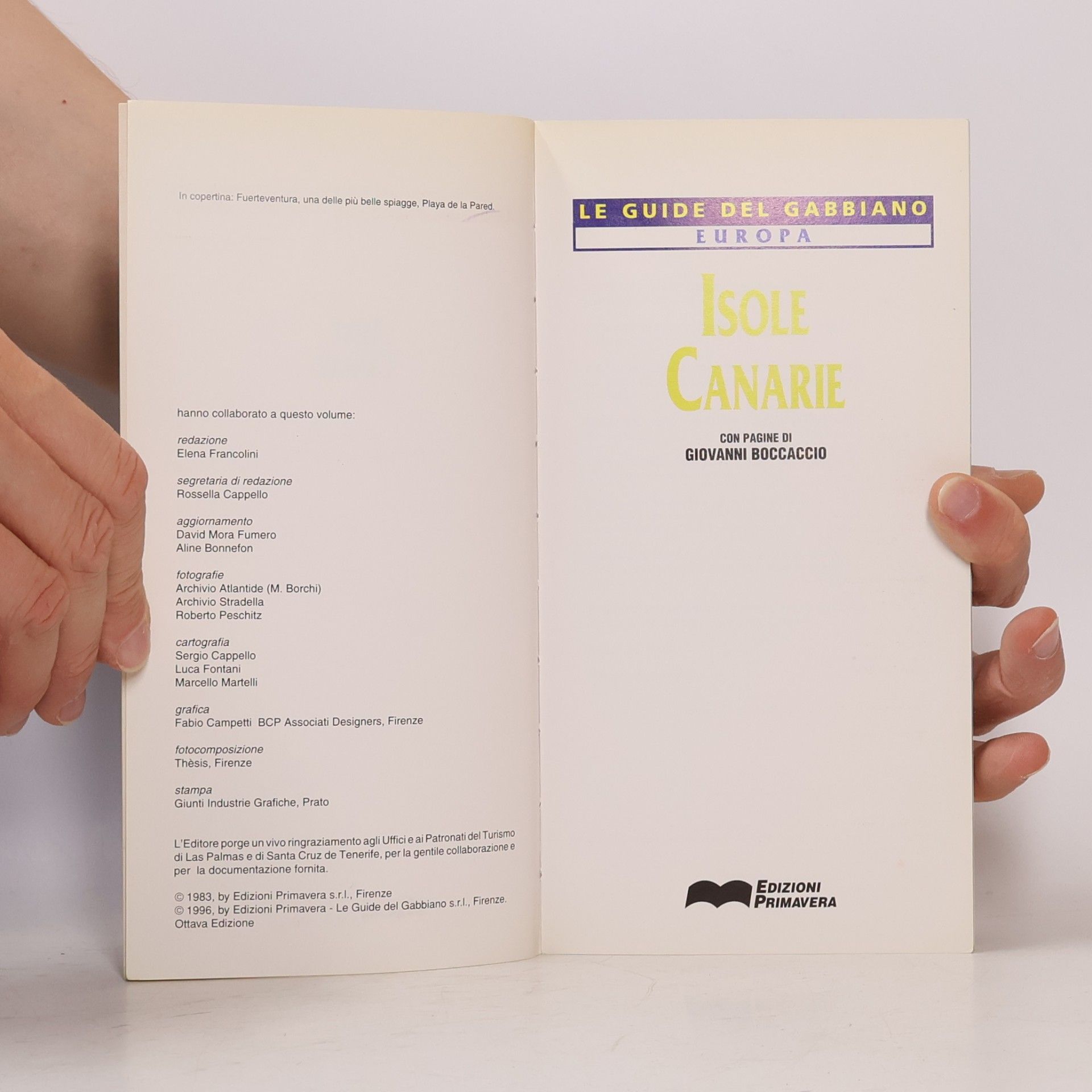 Giovanni Boccaccio Le Guide del Gabbiano: Isole Canarie