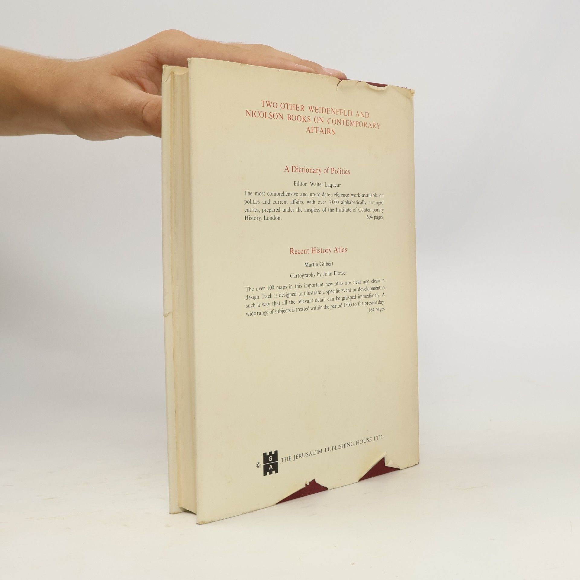 Yaacov Shimoni Political Dictionary of the Middle East in the Twentieth Century