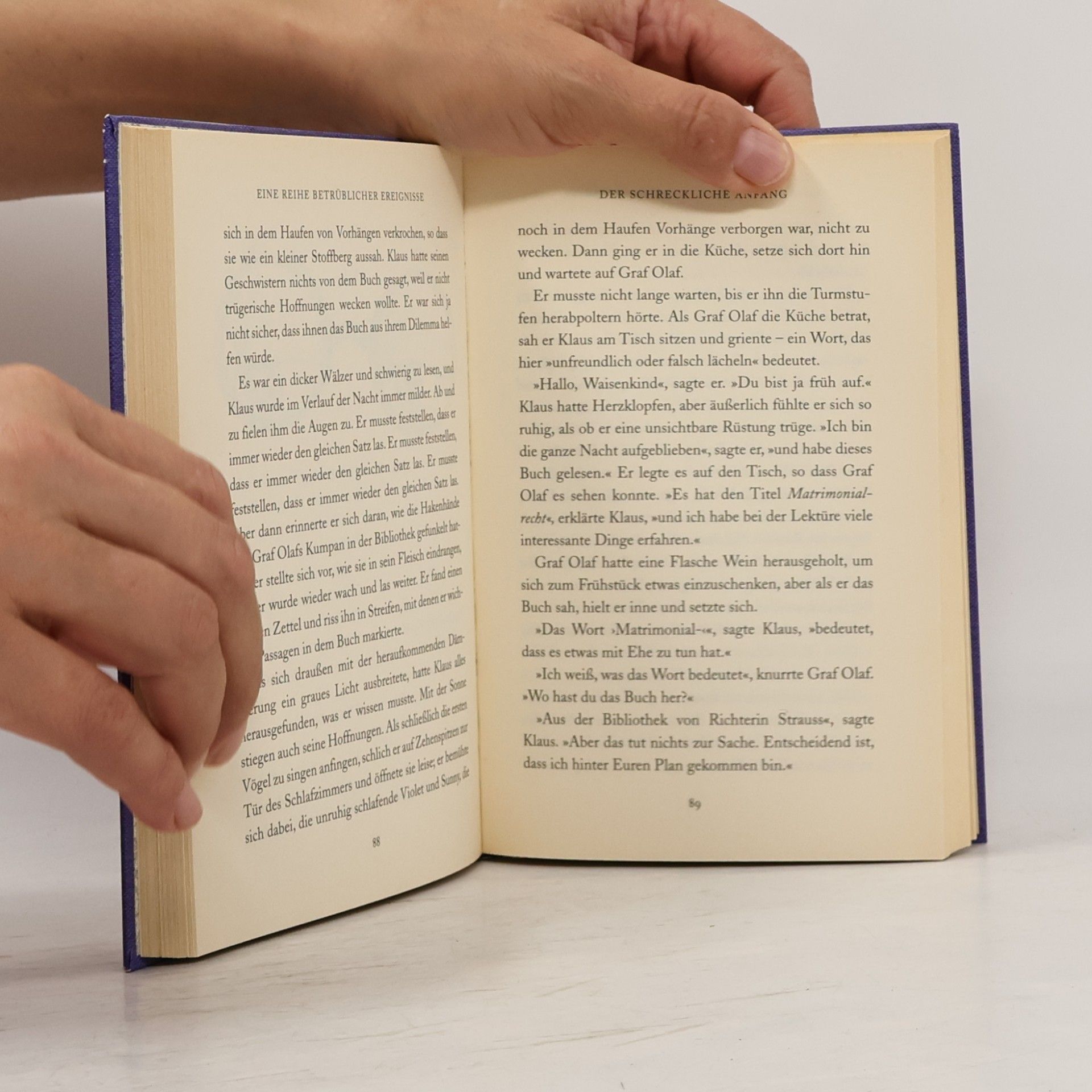 Lemony Snicket Eine Reihe betrüblicher Ereignisse 1. Der Schreckliche Anfang