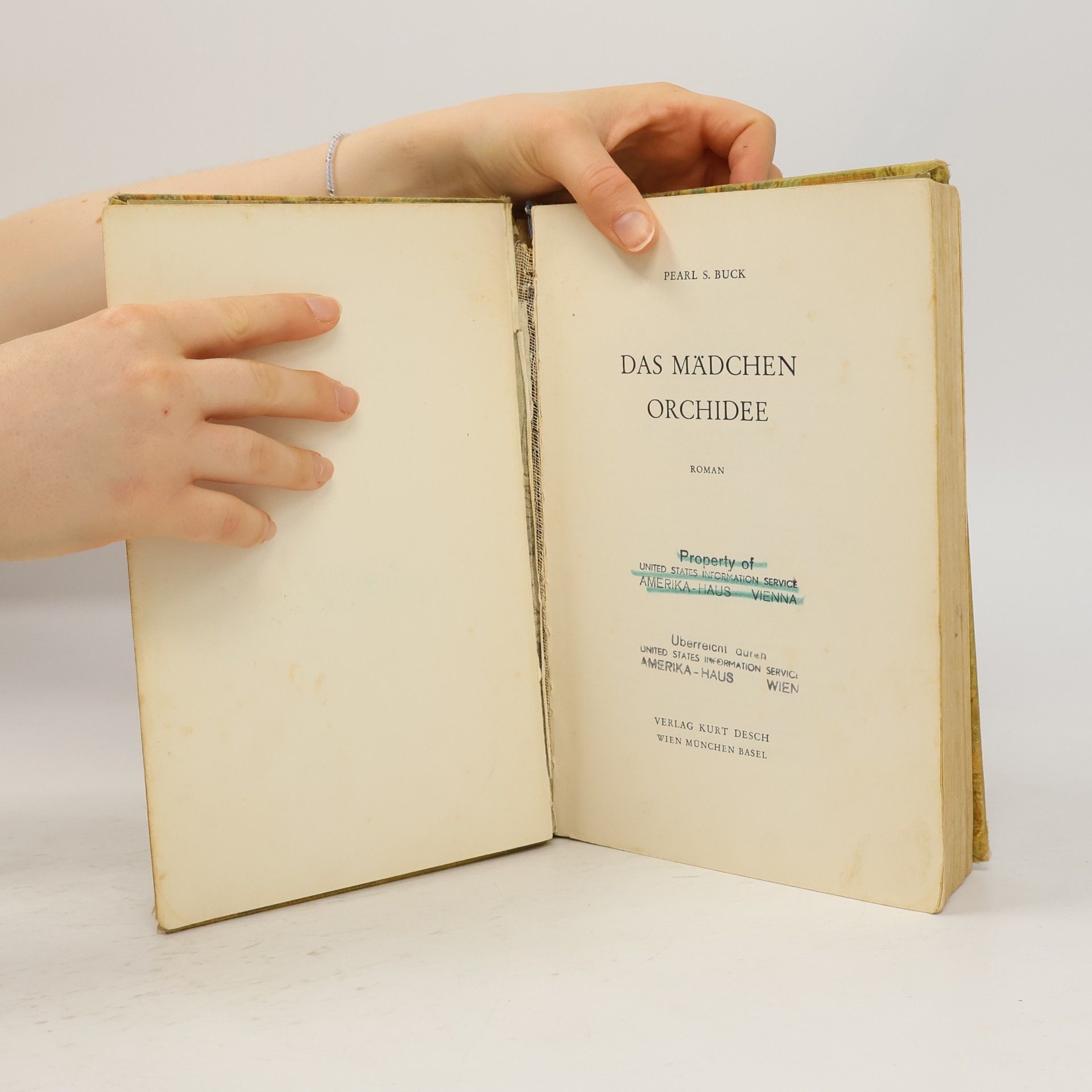 Pearl S. Buck Das Mädchen Orchidee