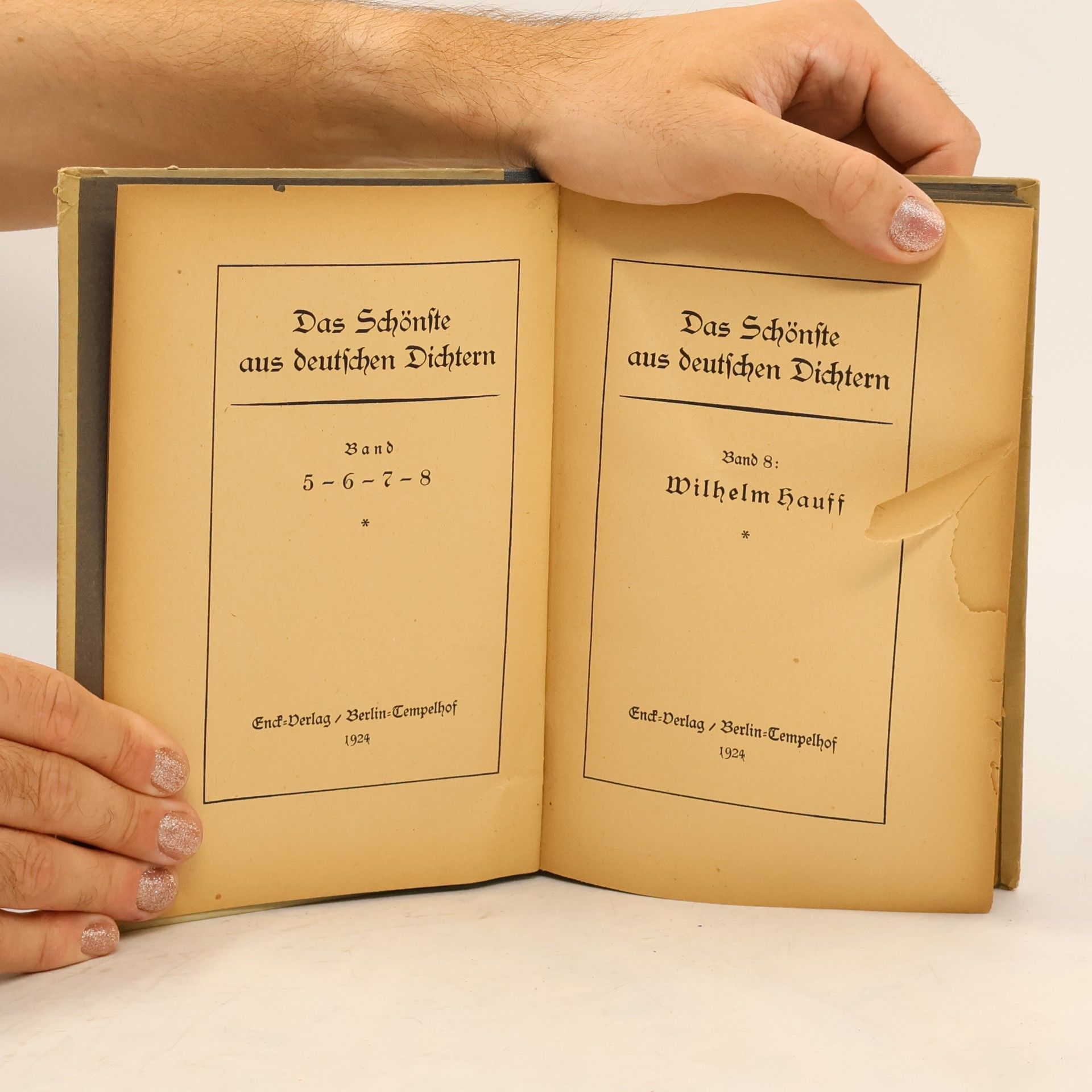 Wilhelm Hauff Das Schönste Band 8