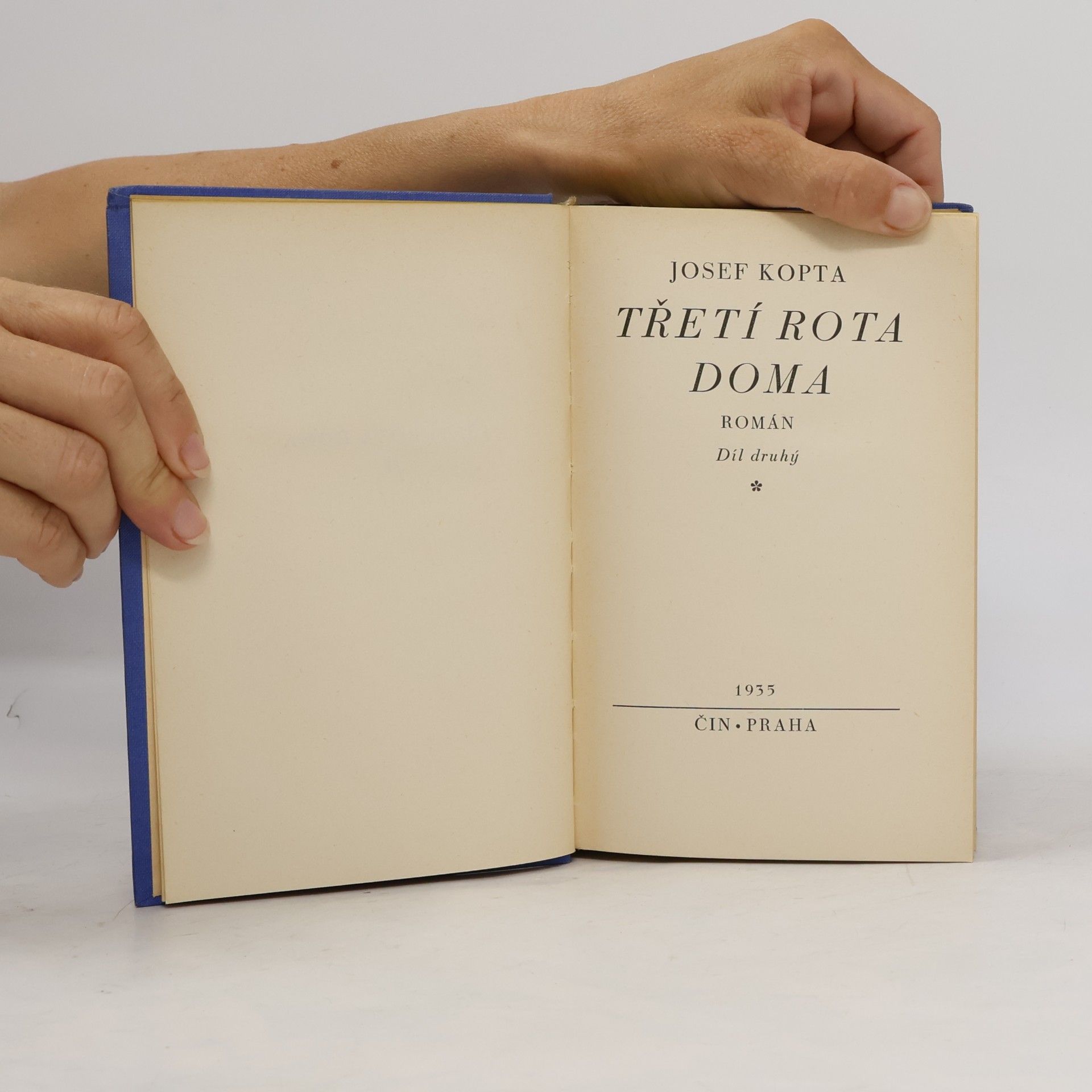Josef Kopta Třetí rota doma