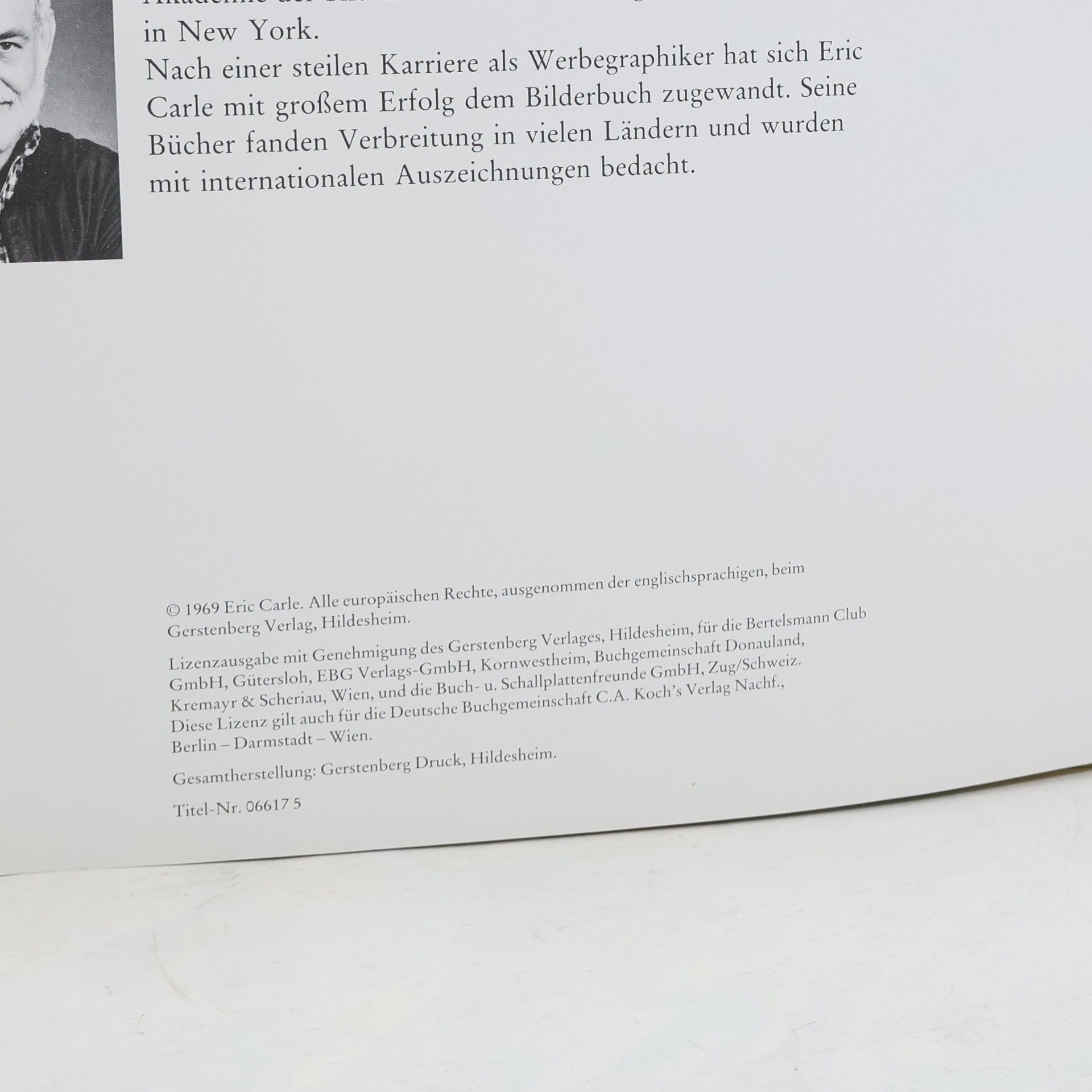 Eric Carle Die kleine Raupe Nimmersatt