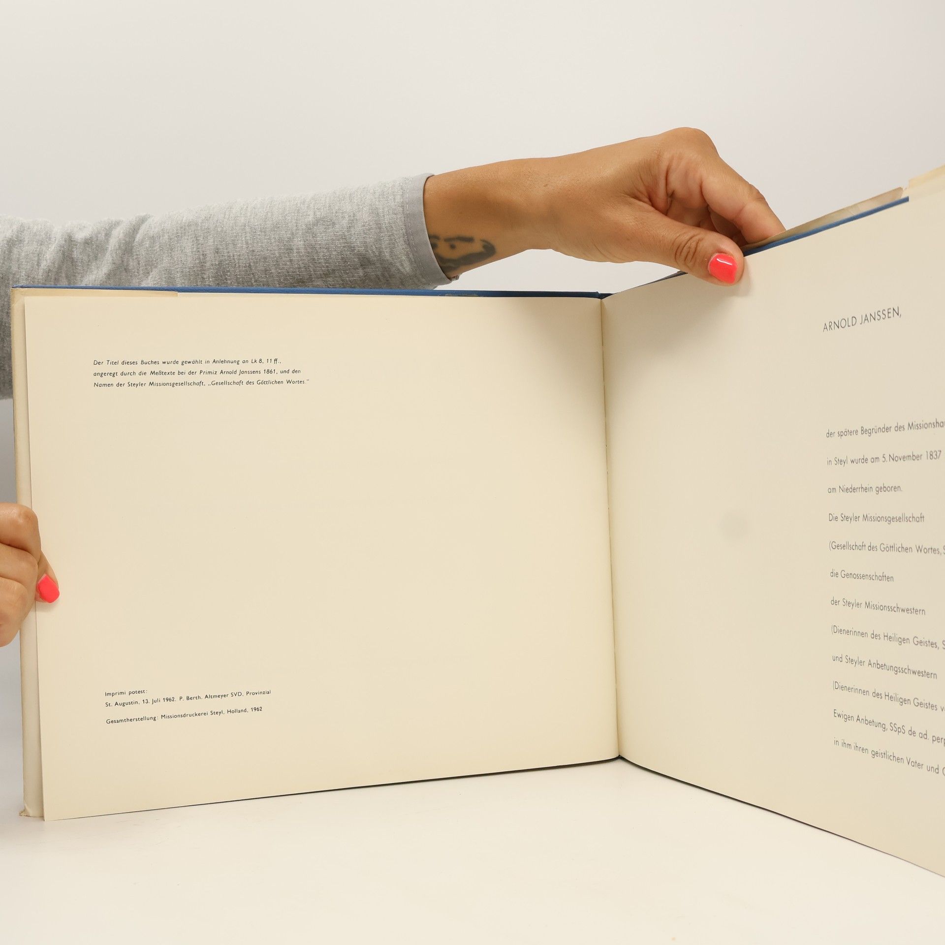 Franz-Josef Eilers Er säte Gottes Wort. Ein Bildbuch zum Leben Arnold Janssens