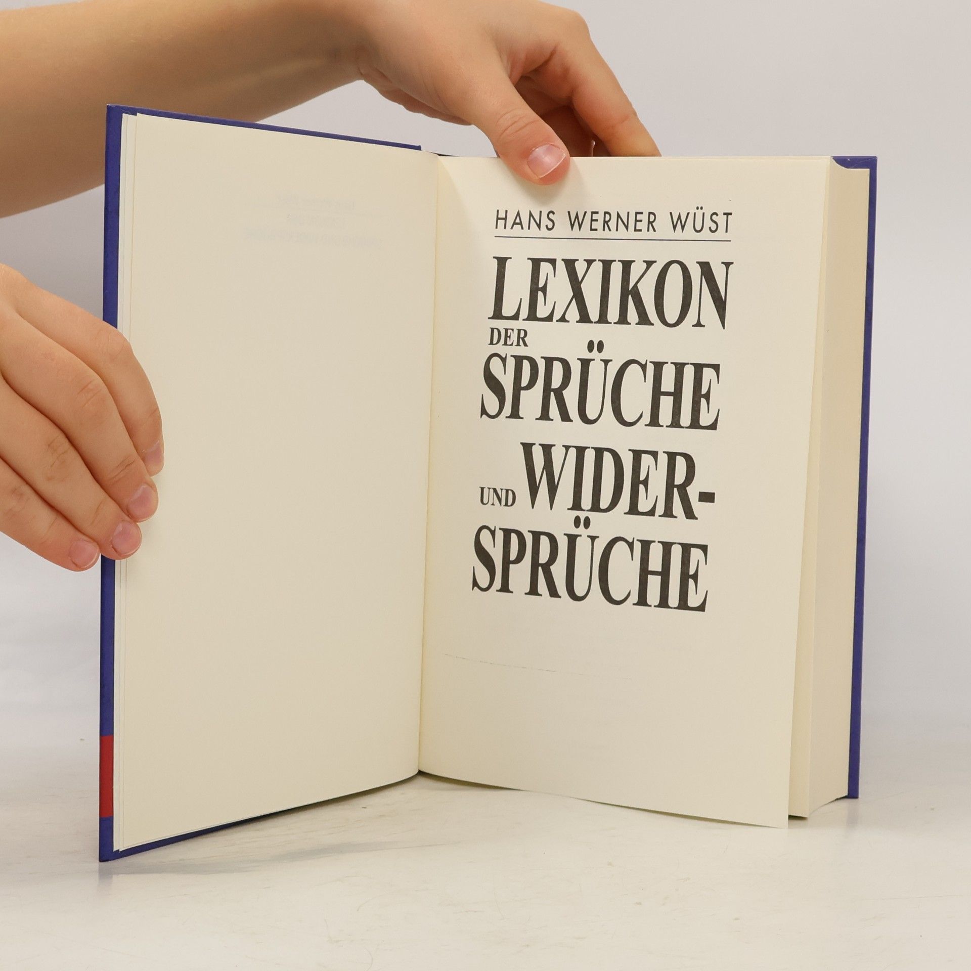 Hans Werner Wüst Lexikon Der Sprüche Und Widersprüche