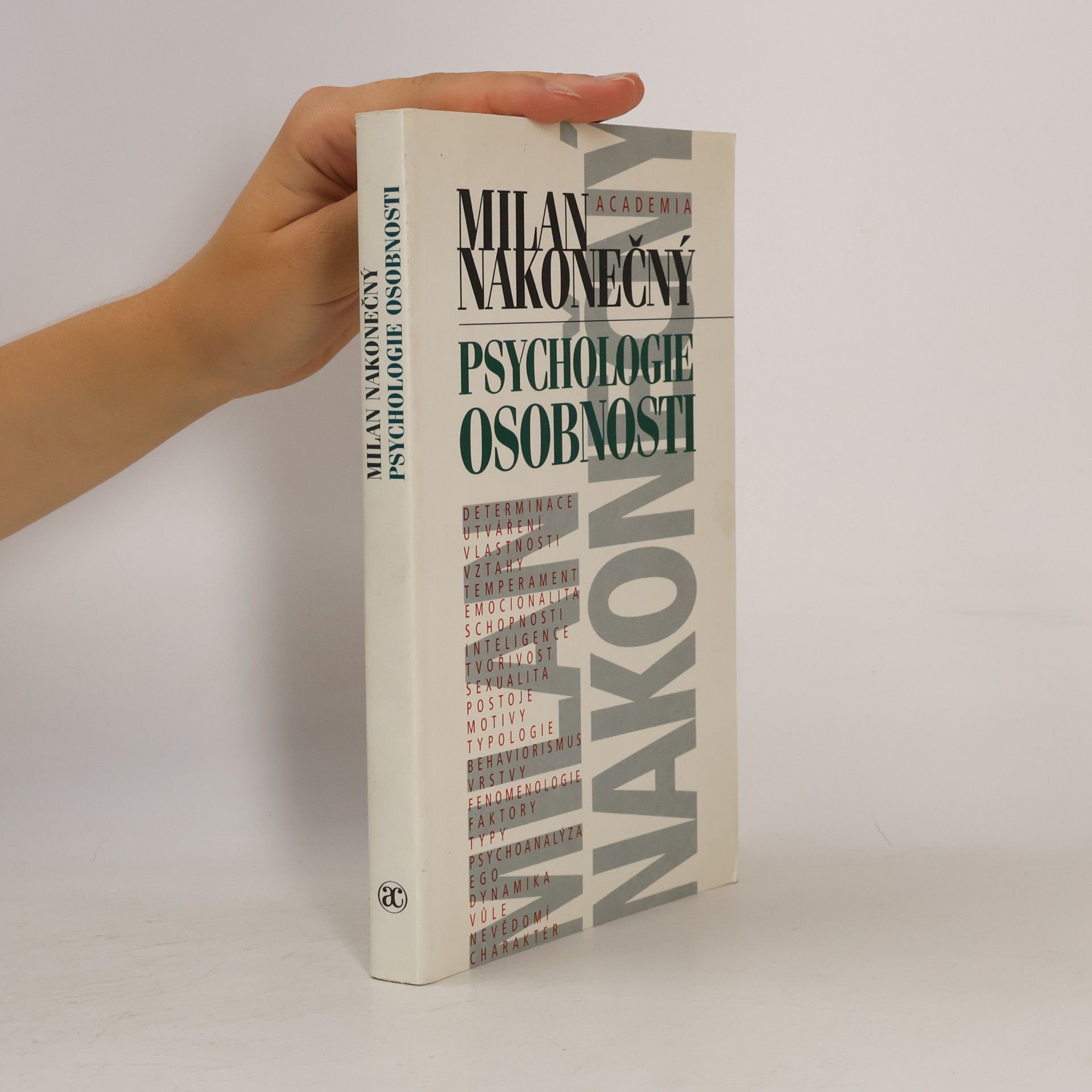 Milan Nakonečný Psychologie osobnosti