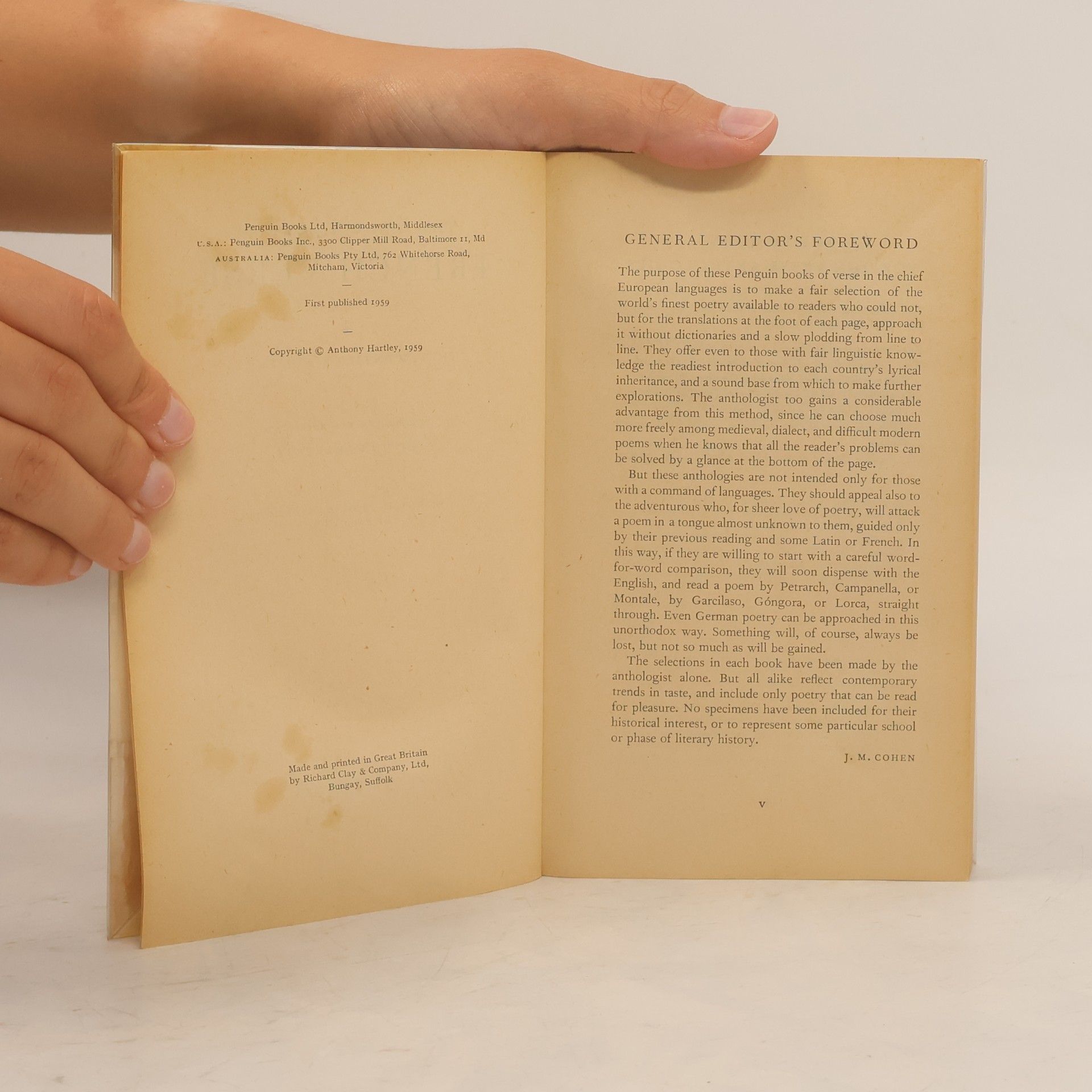 Anthony Hartley The Penguin Book of French Verse 4