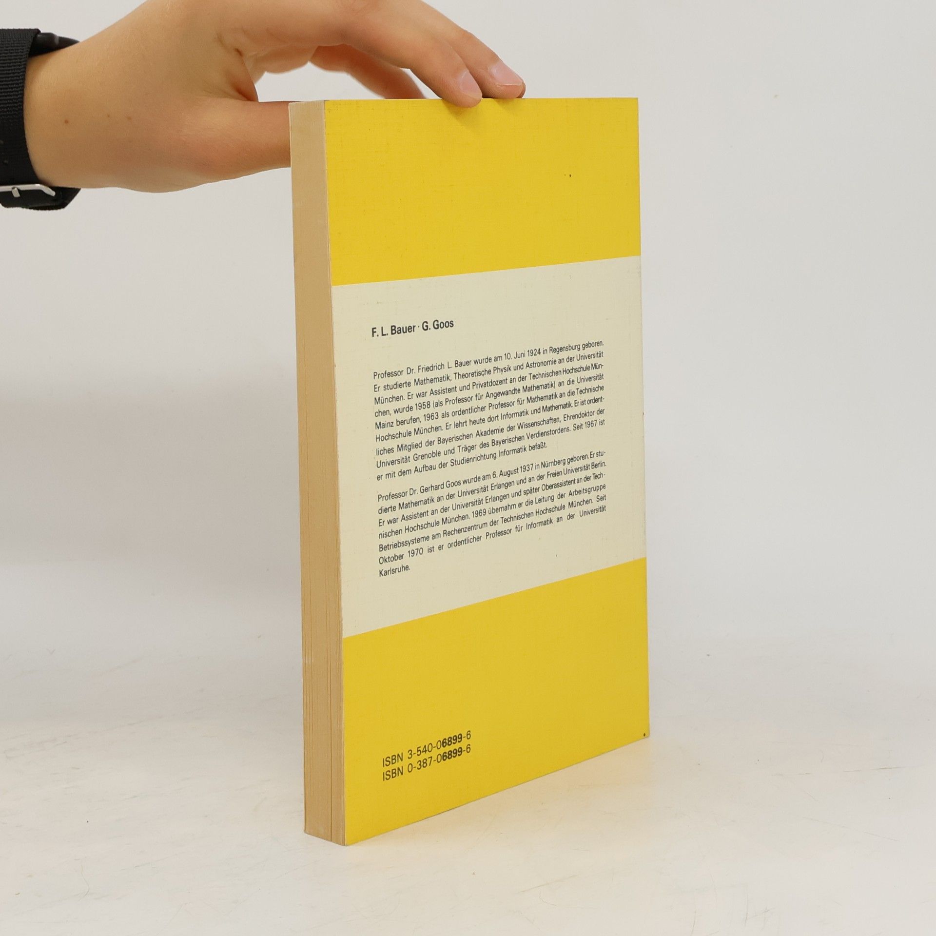 Friedrich L. Bauer Heidelberger Taschenbücher - 2: Informatik