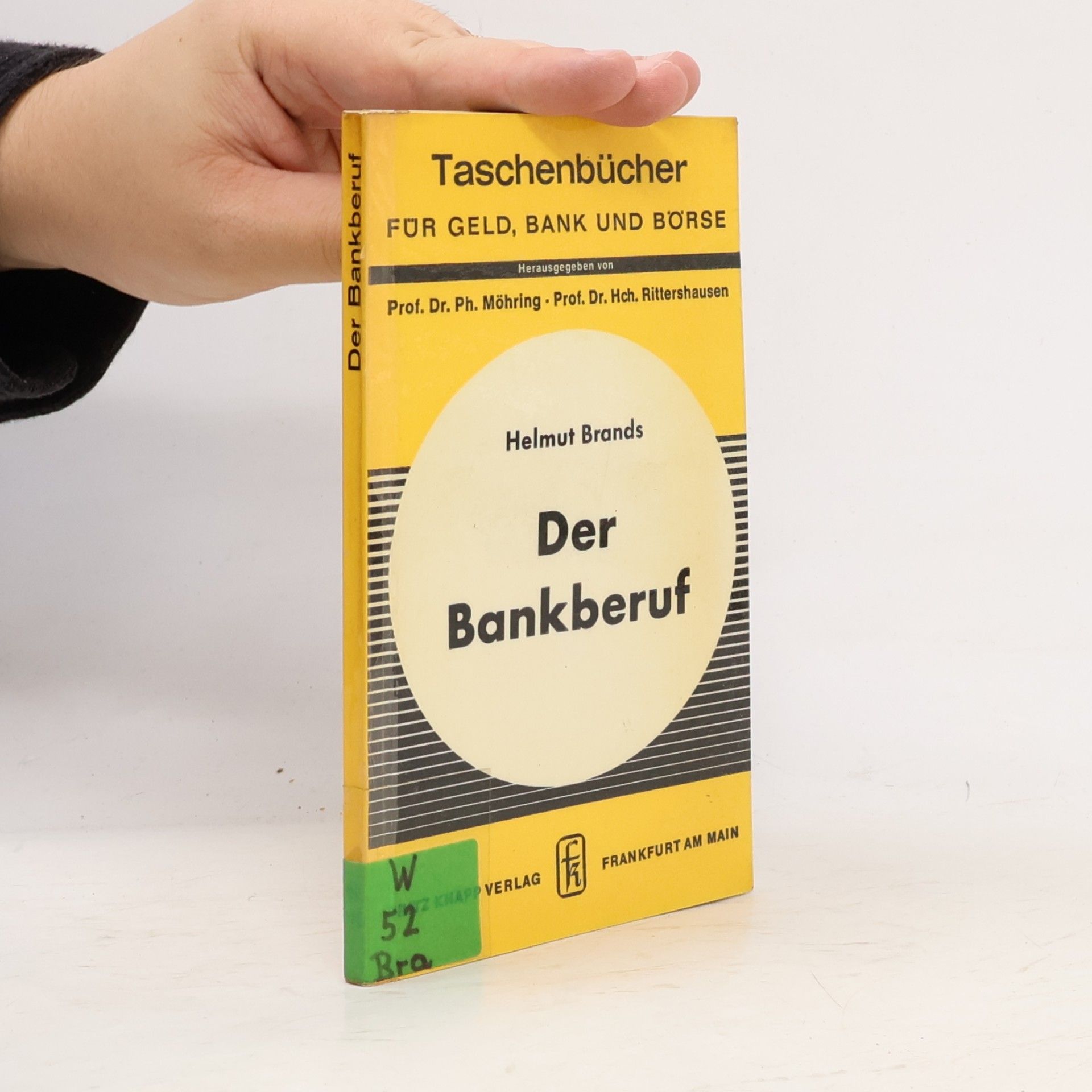 Helmut Brands Der Bankberuf