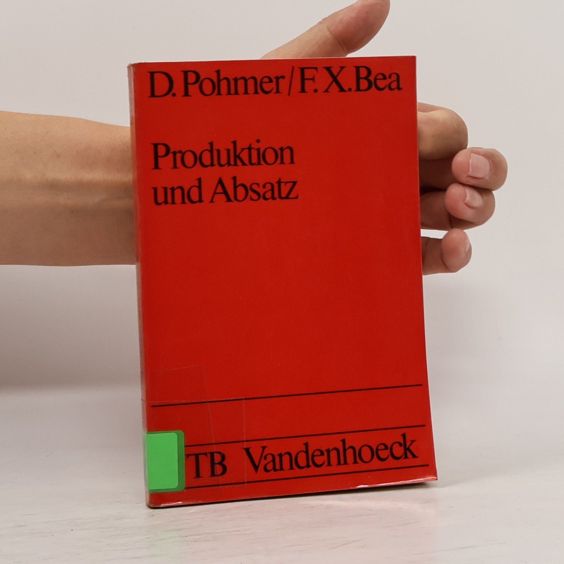 Dieter Pohmer Produktion und Absatz